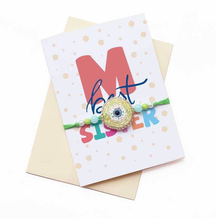 Personalised Best Sister Greeting Card