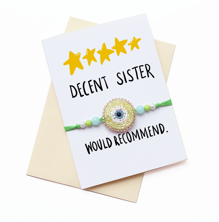 Decent Sister Greeting Card