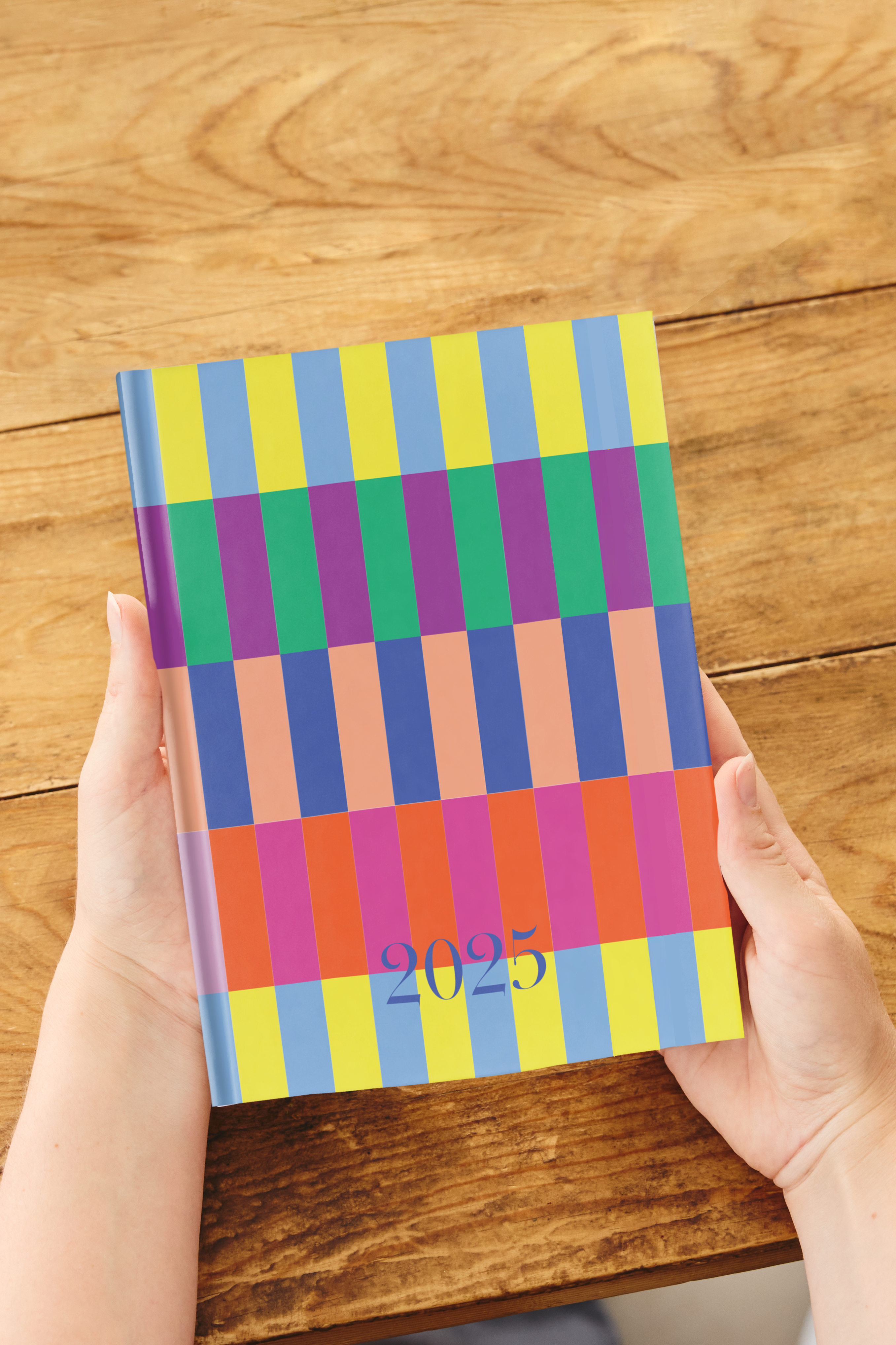 2025 Stripes  | Hardbound Planner