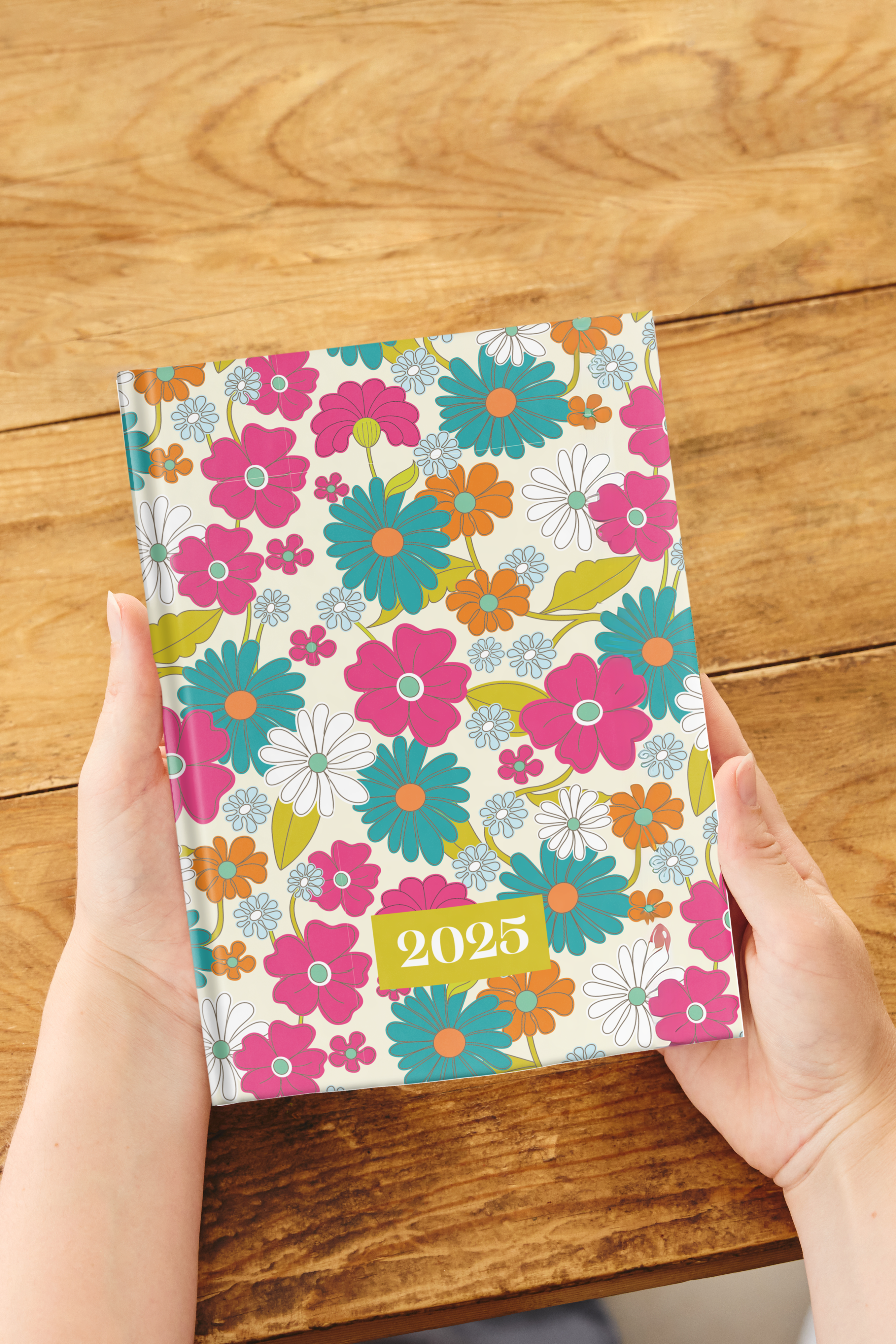 2025 Floral  | Hardbound Planner