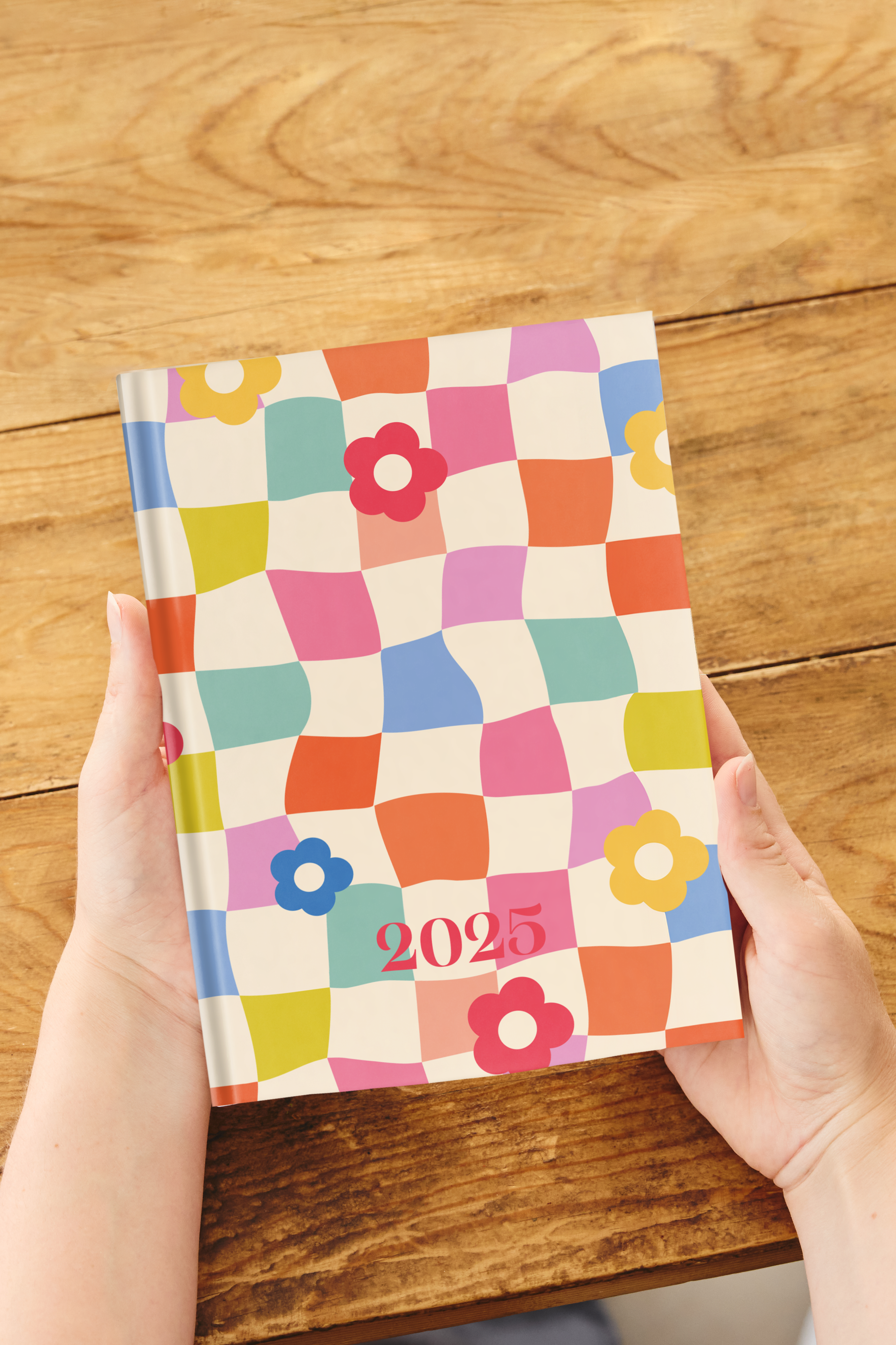 2025 Checkered  | Hardbound Planner