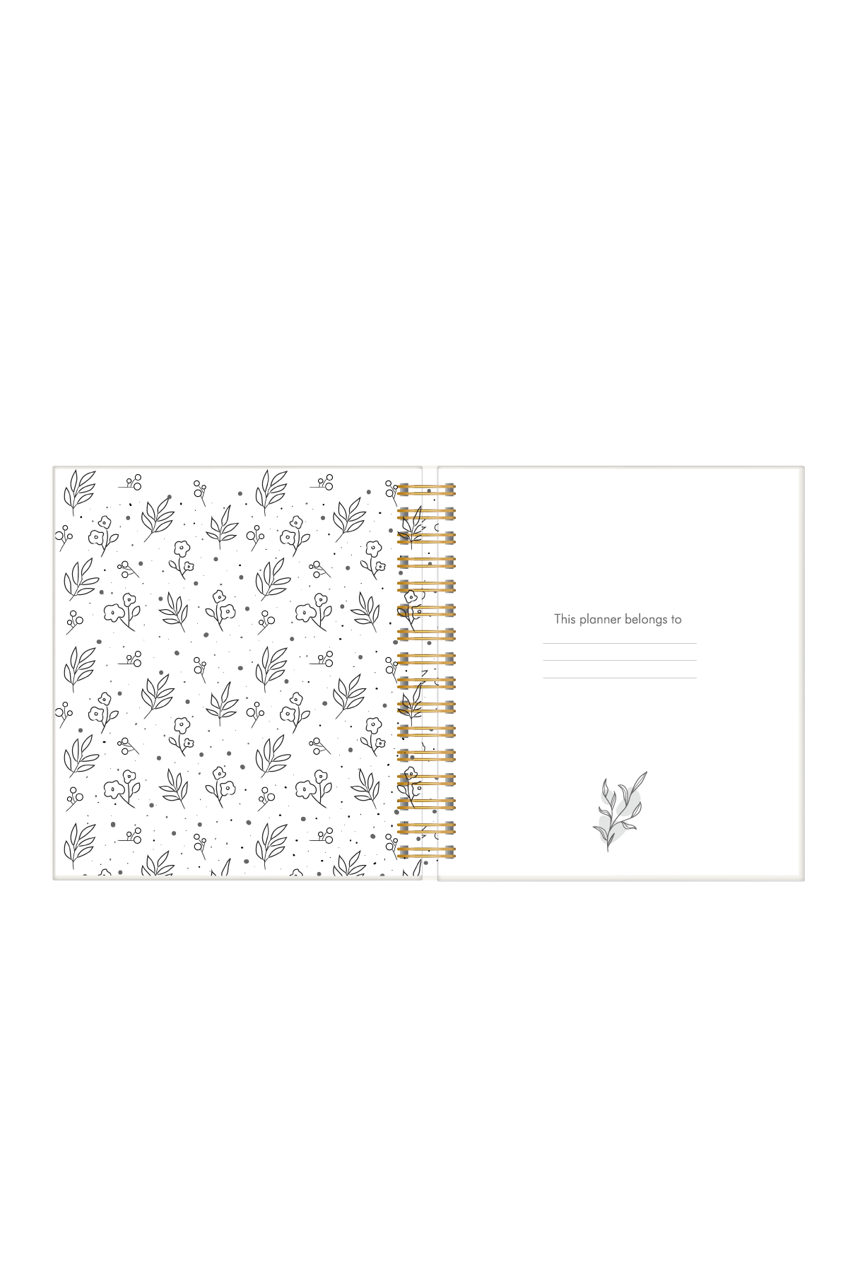 2024 Romantic Birds | Wiro Wrap Planner