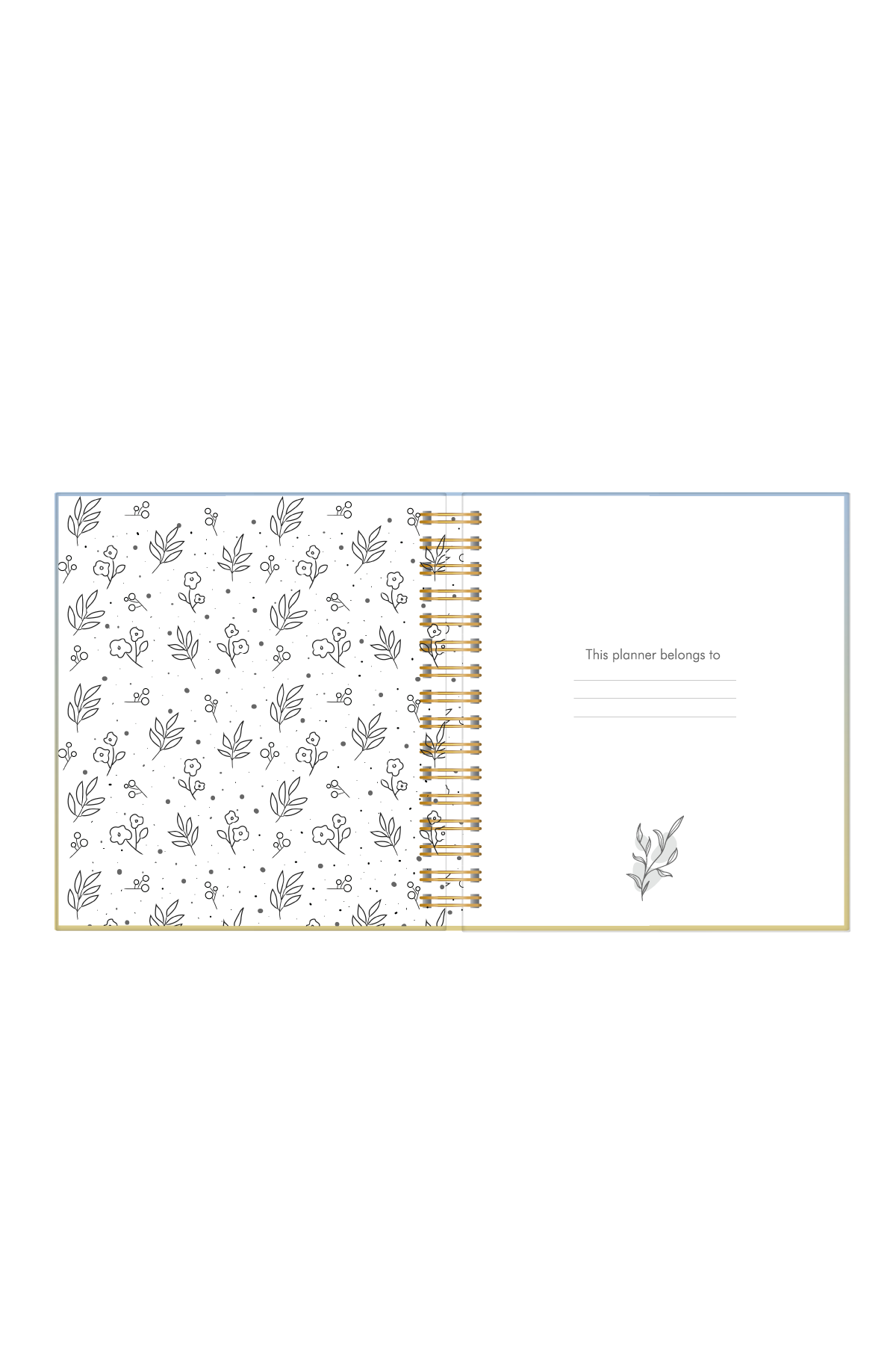 2024 Unique & Beautiful | Wiro Wrap Planner