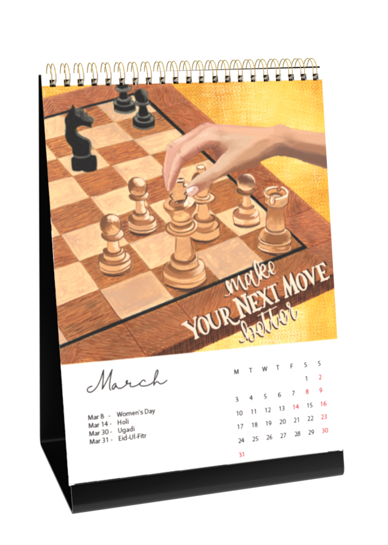 2025 90's Games Desk Calendar