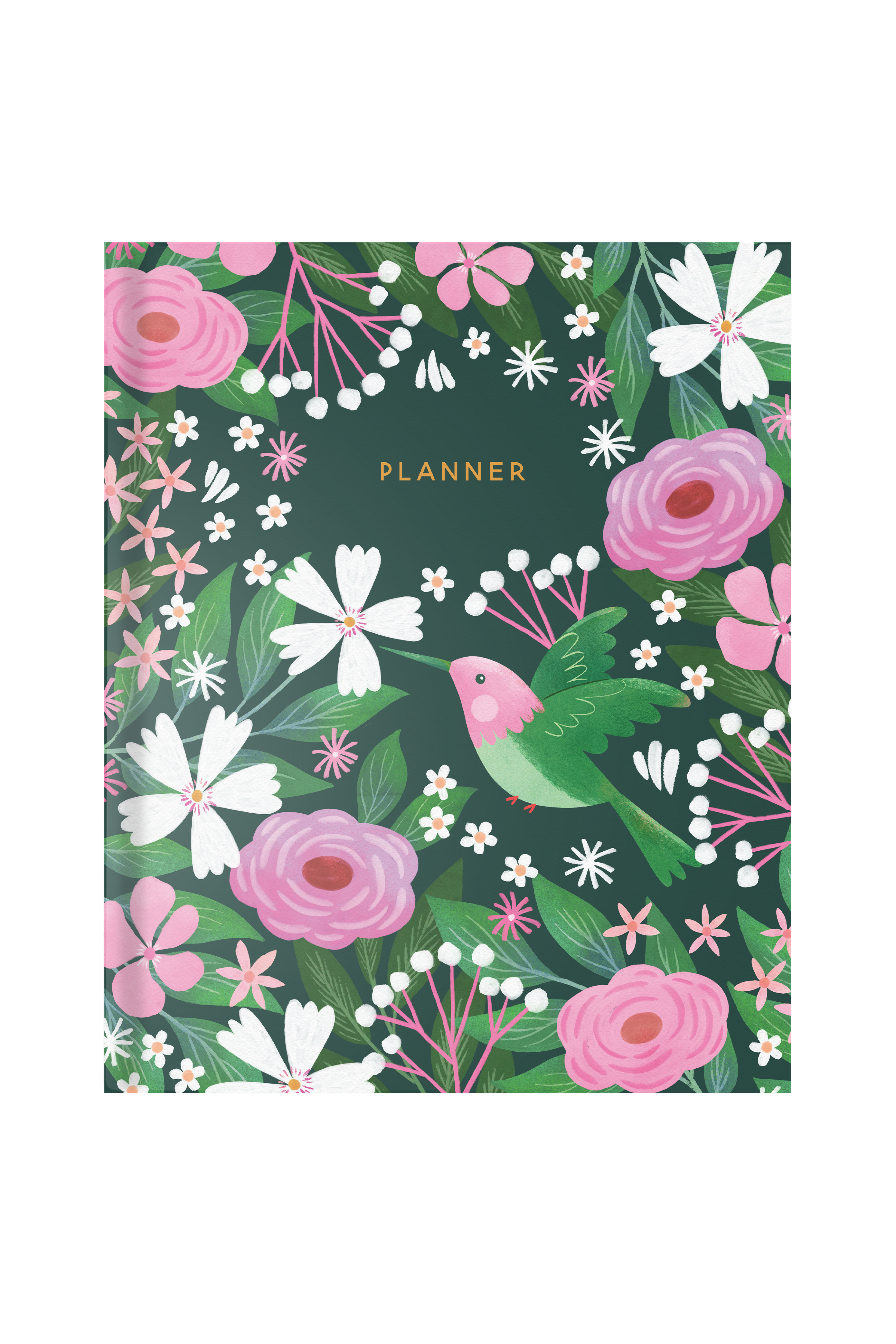 Humming Bird Hardbound Undated Planner