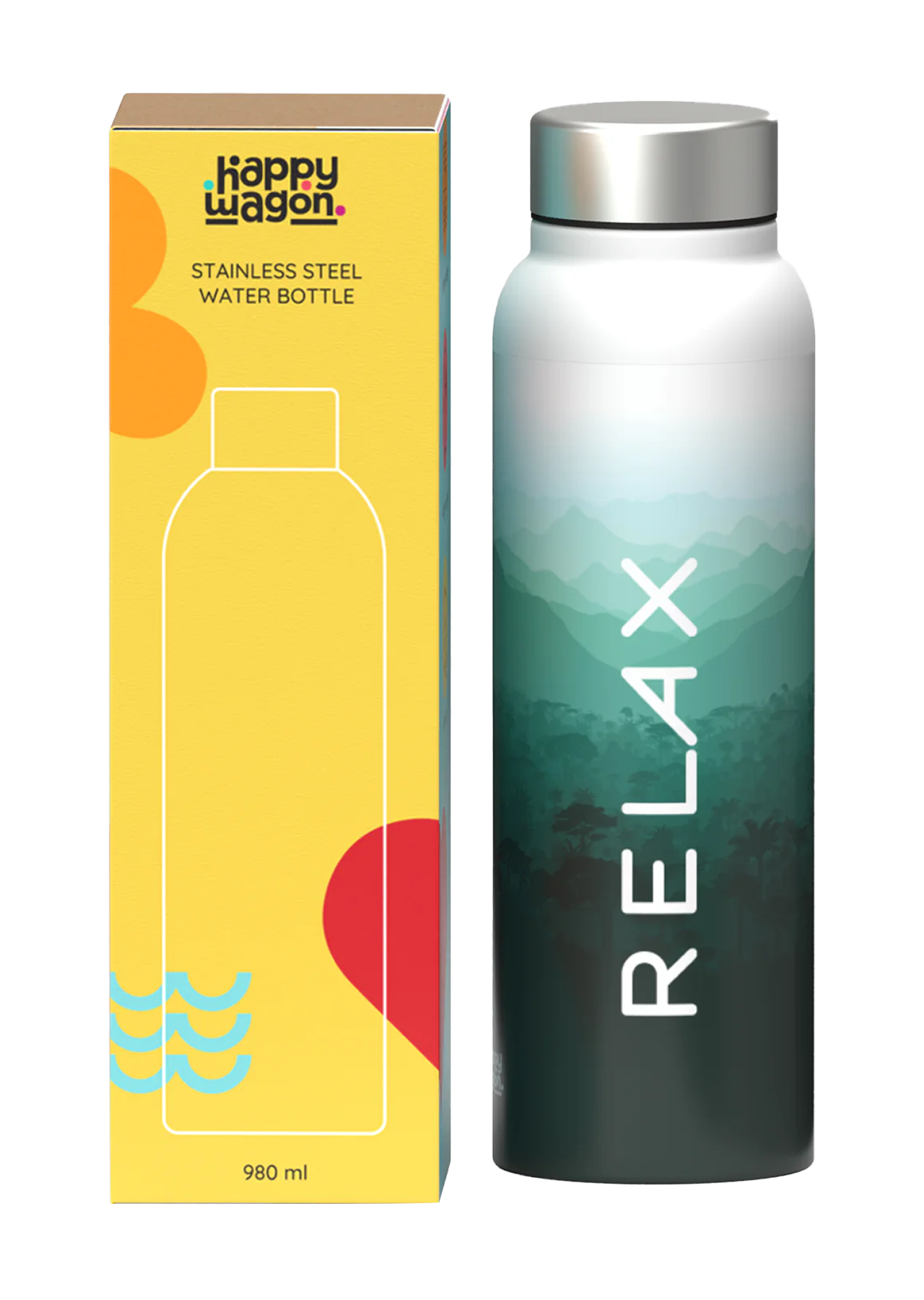 Hydrate & Relax Water Bottle 980ml