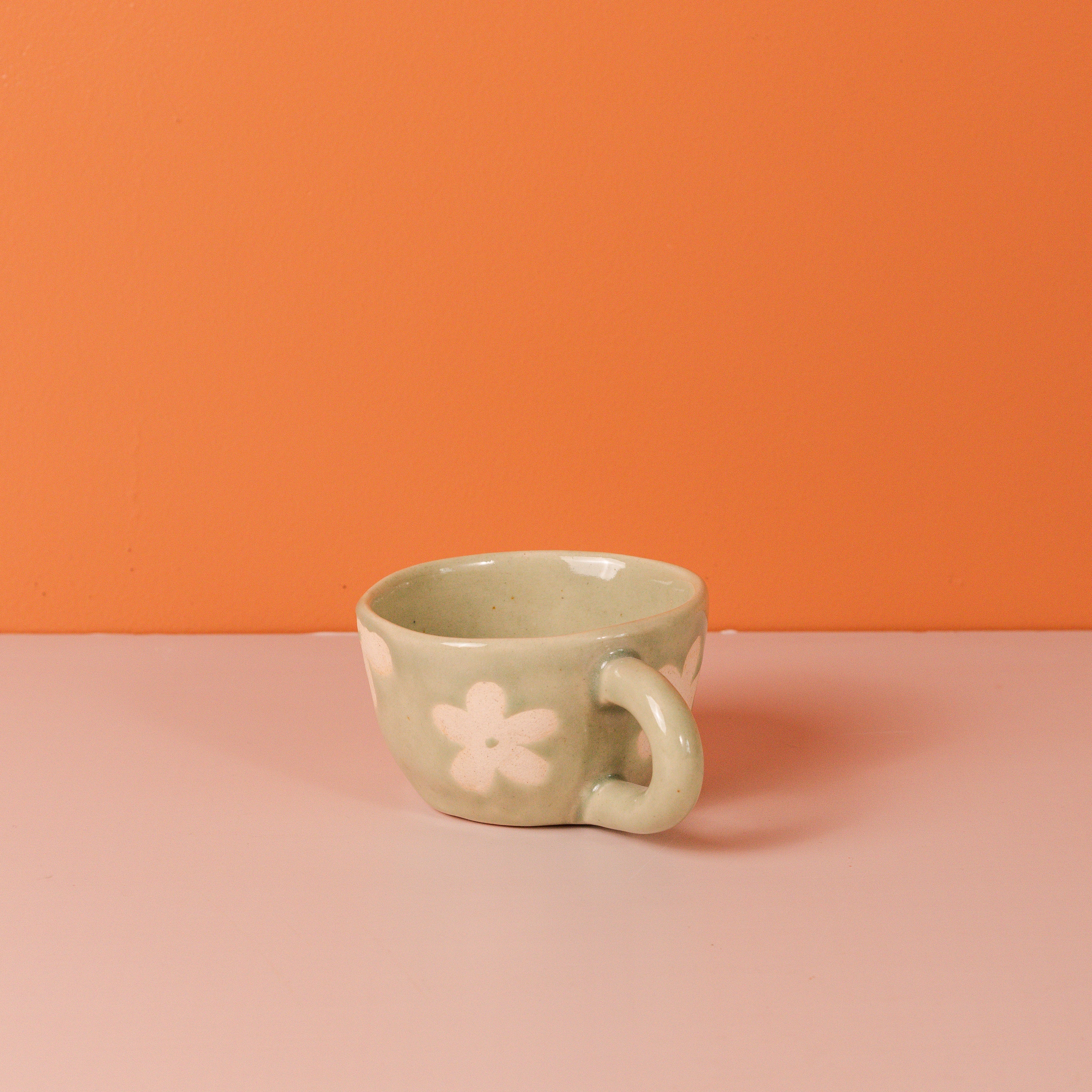 Mint Daisy Mug