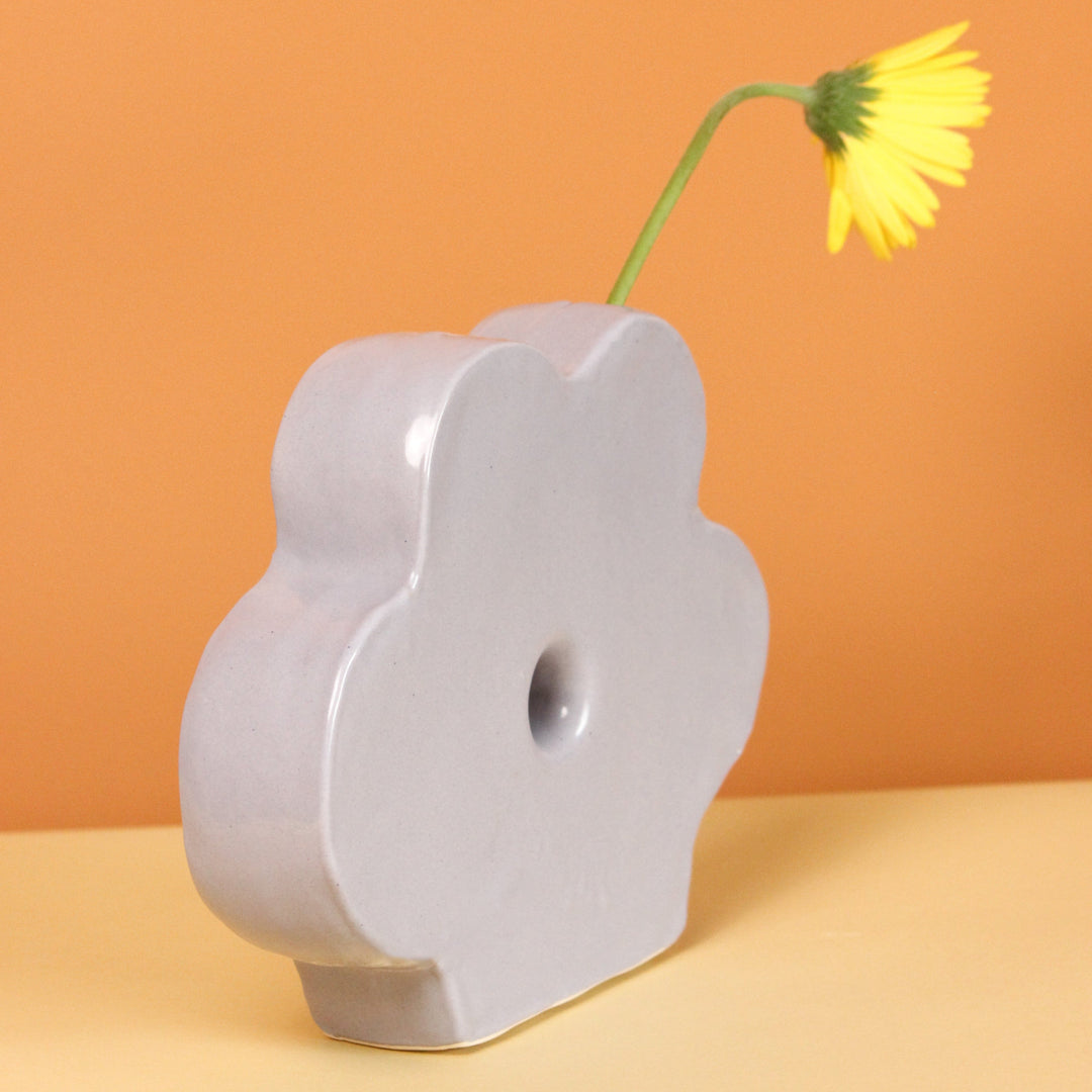 Ceramic Daisy Vase