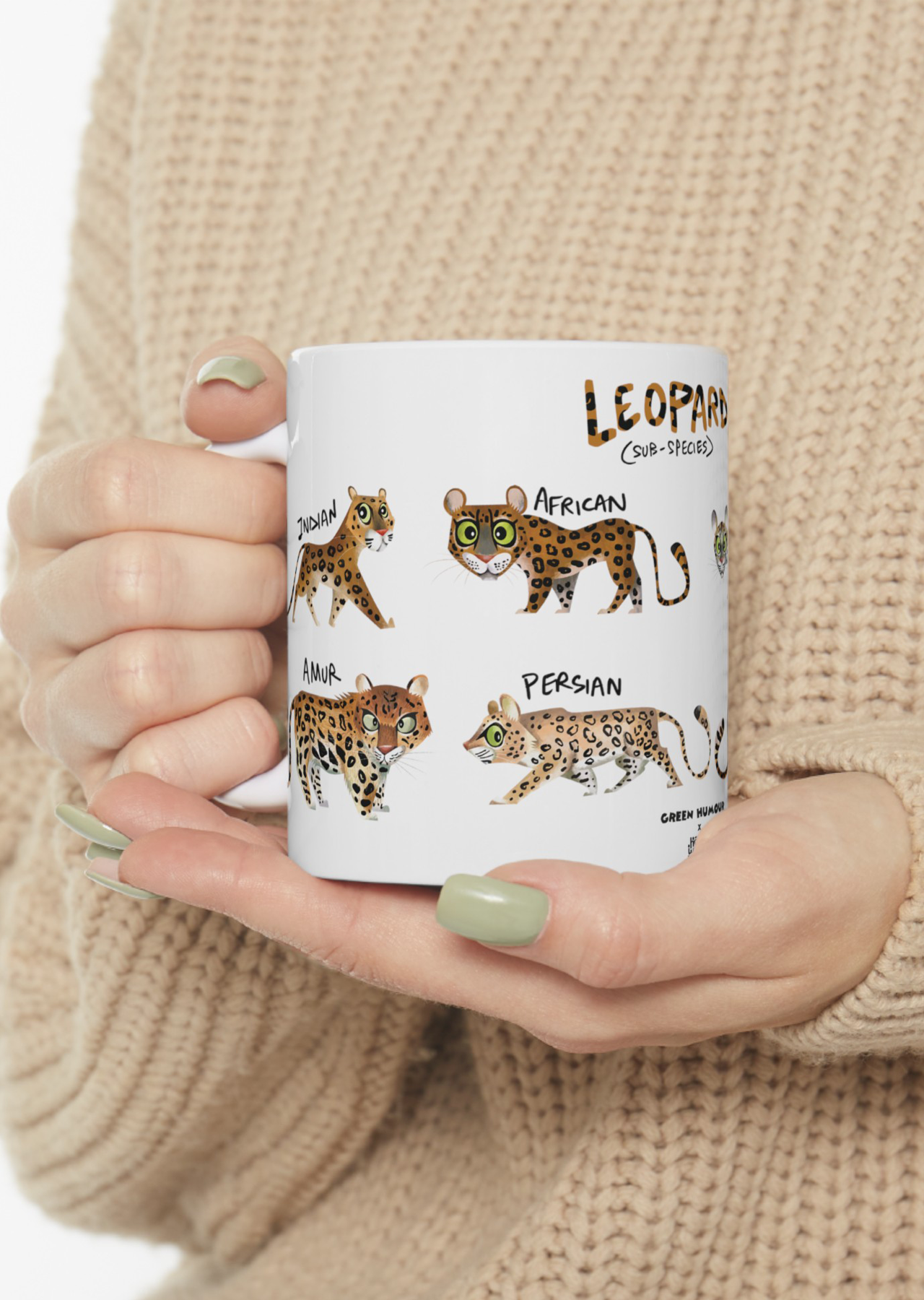 Leopard Sub Species Mug