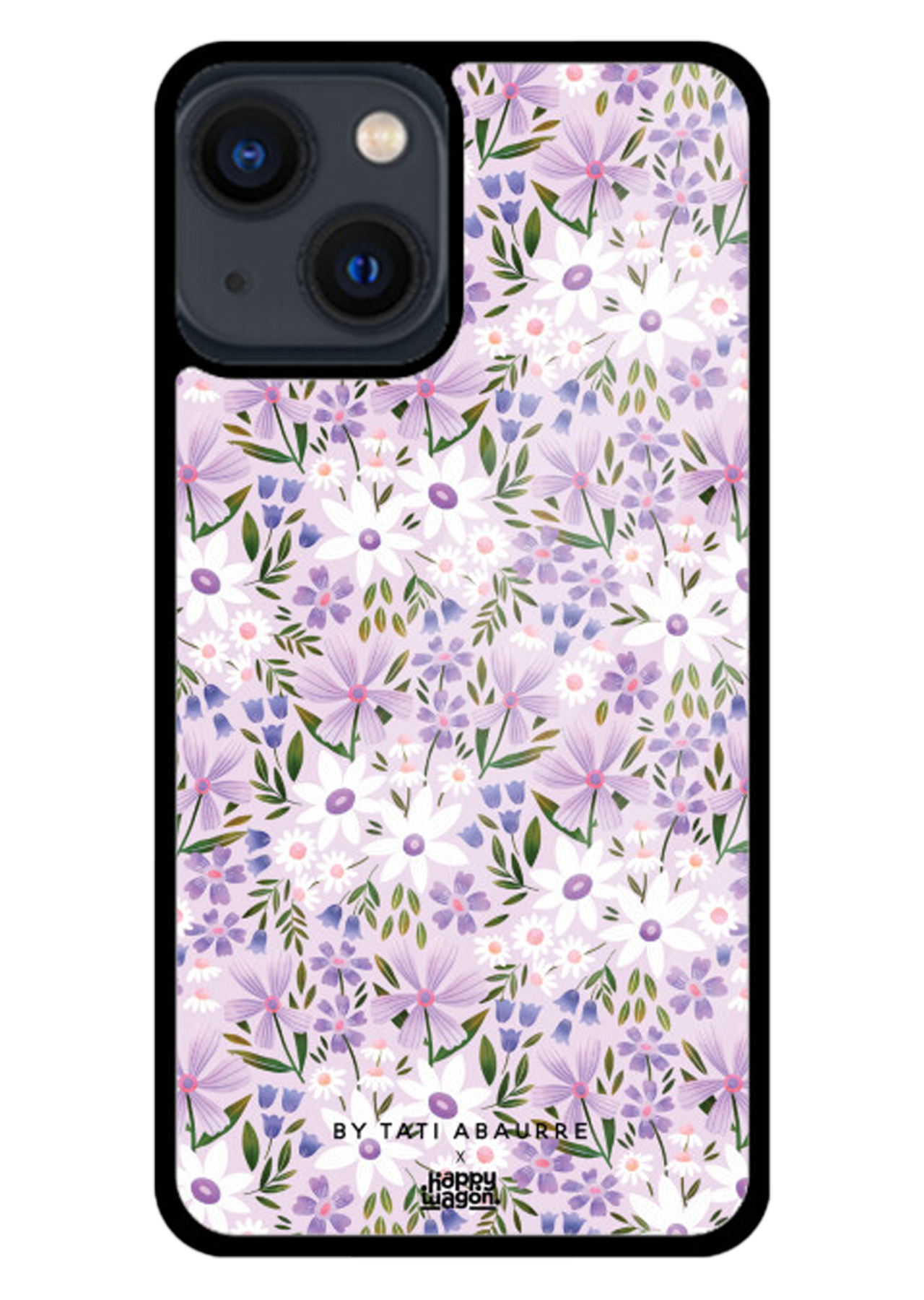 Lilac Flora iPhone Cover