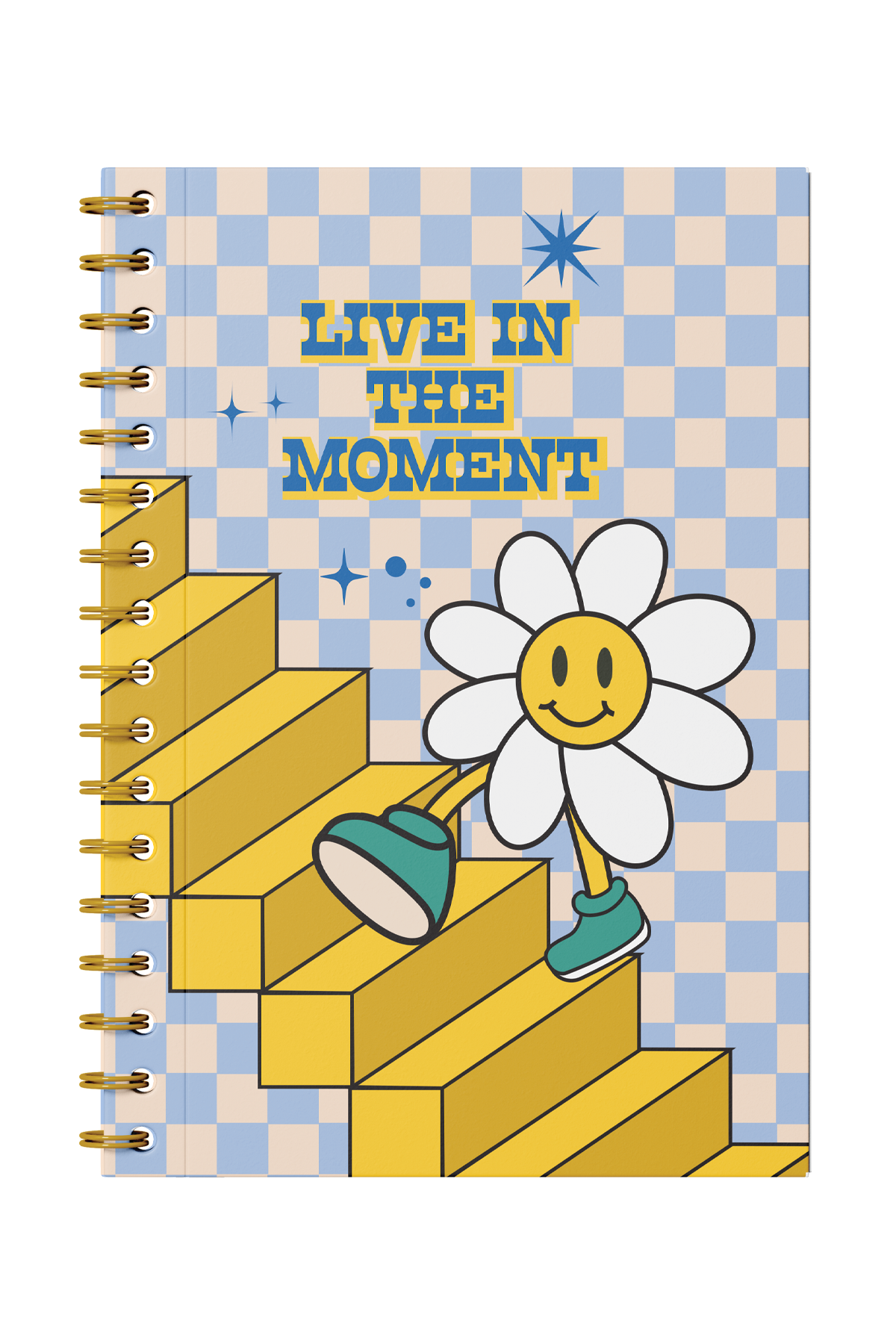 Live In The Moment Spiral Notebook