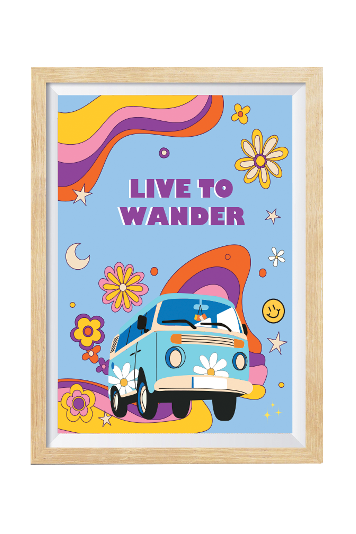 Live To Wander Wall Art