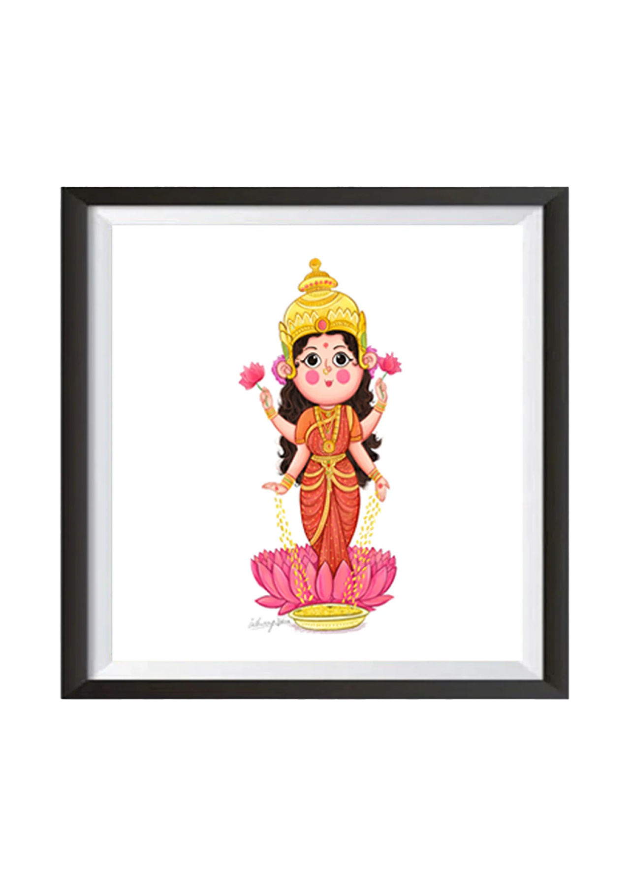 Mahalakshmi Wall Art