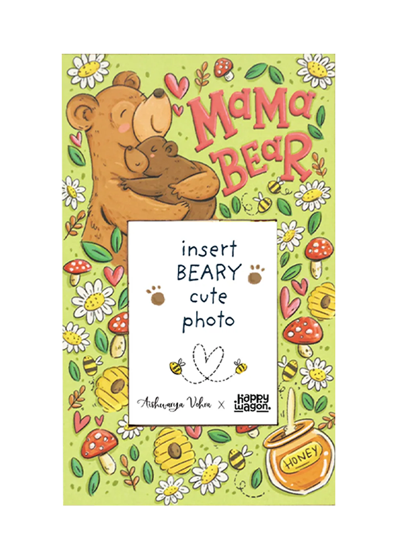 Mama Bear - Refrigerator Magnetic Frame