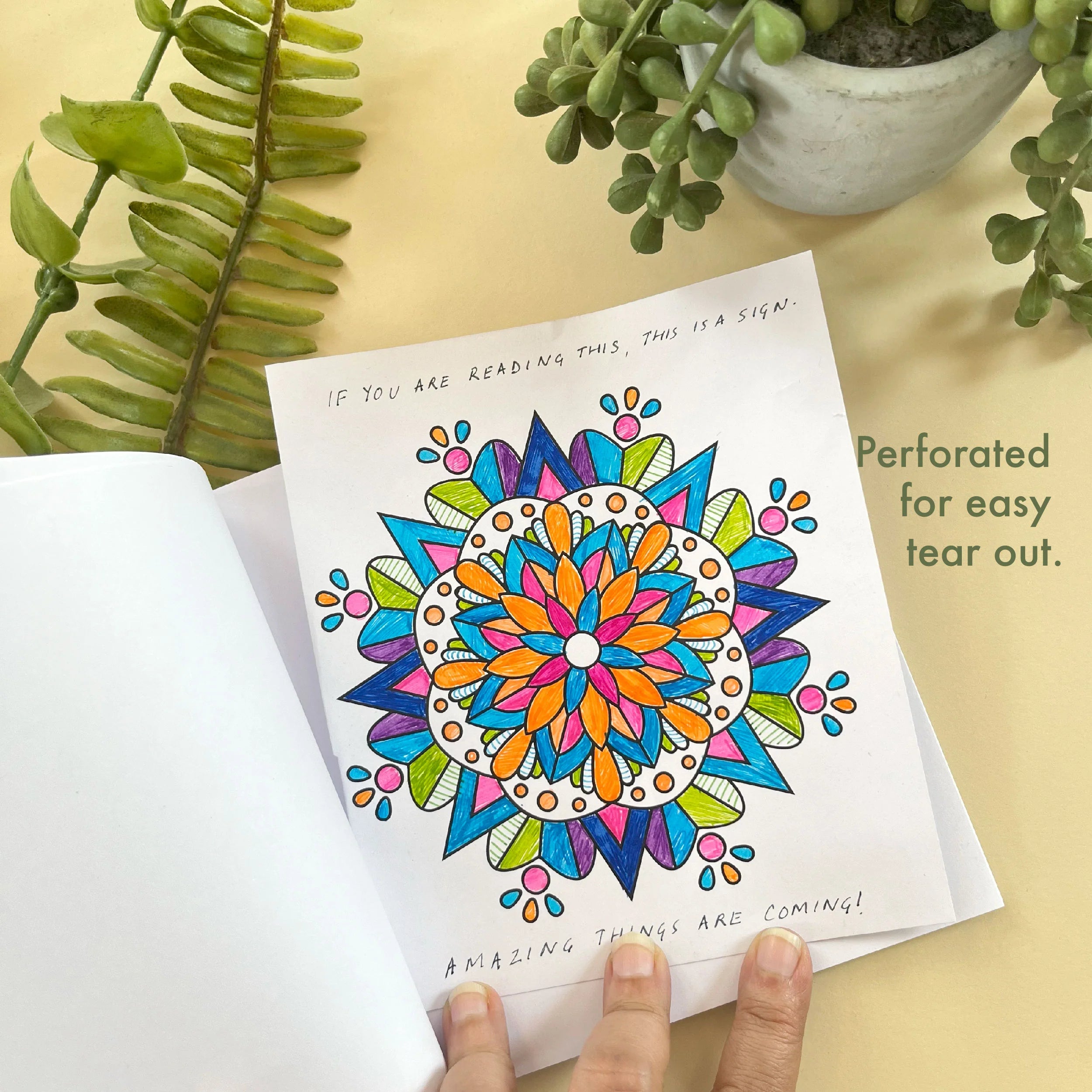 Mini Mandala Colouring Book