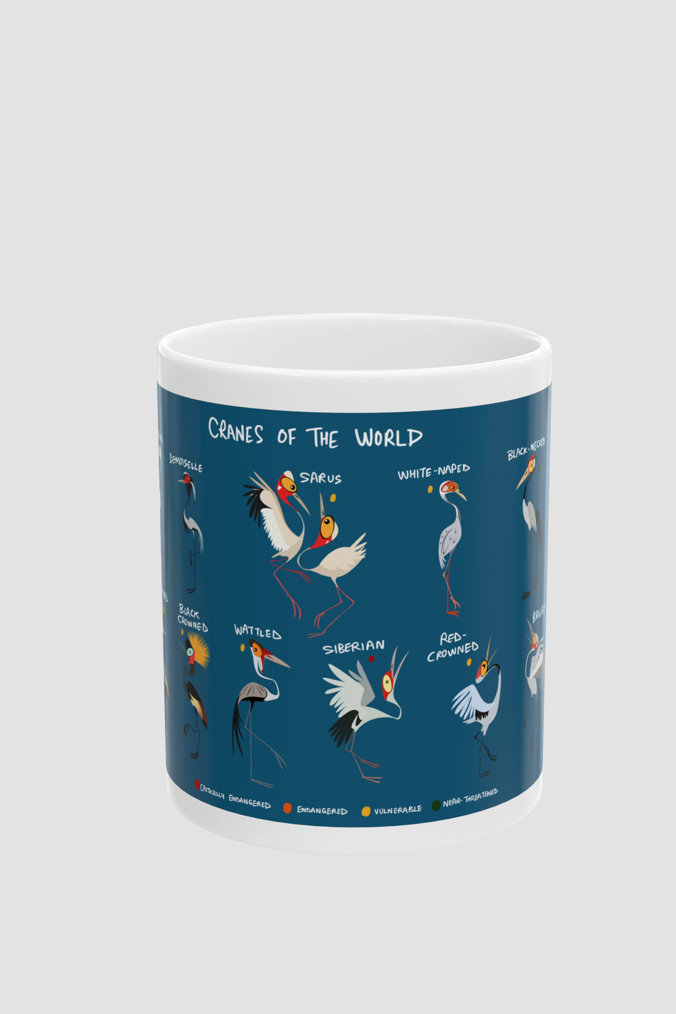 Cranes of the World Mug