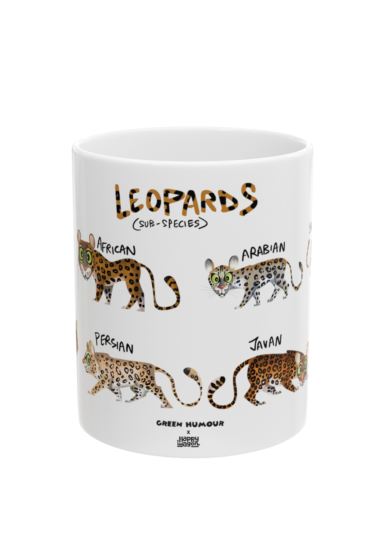 Leopard Sub Species Mug