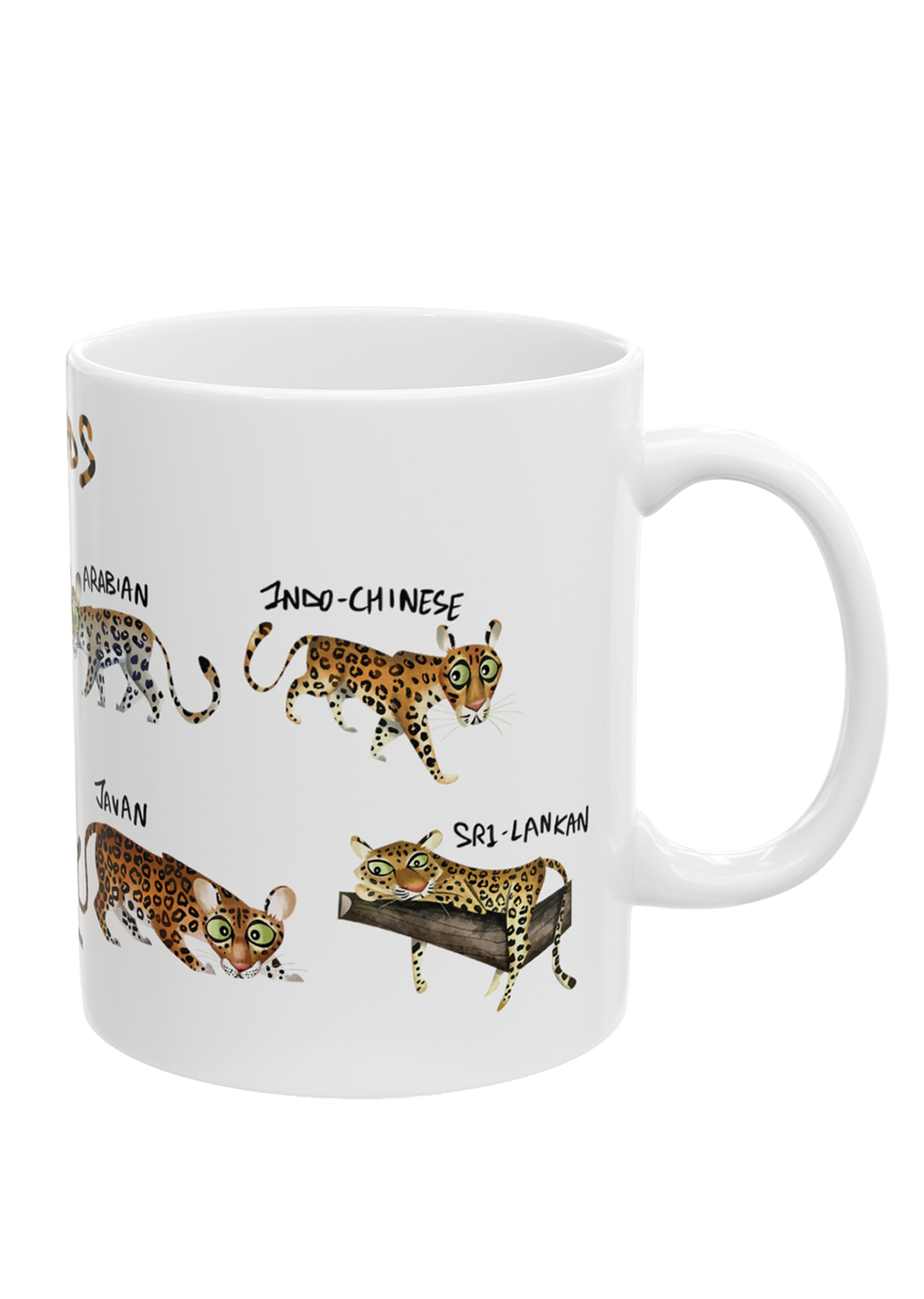 Leopard Sub Species Mug