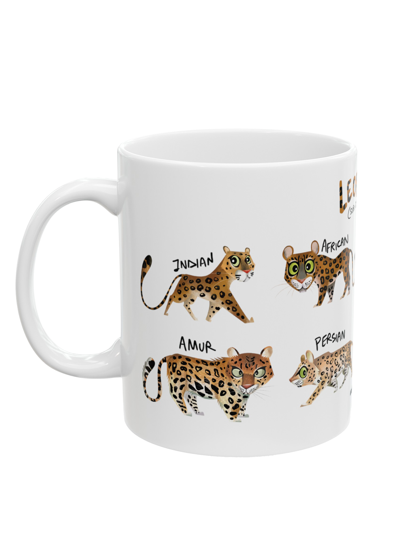 Leopard Sub Species Mug