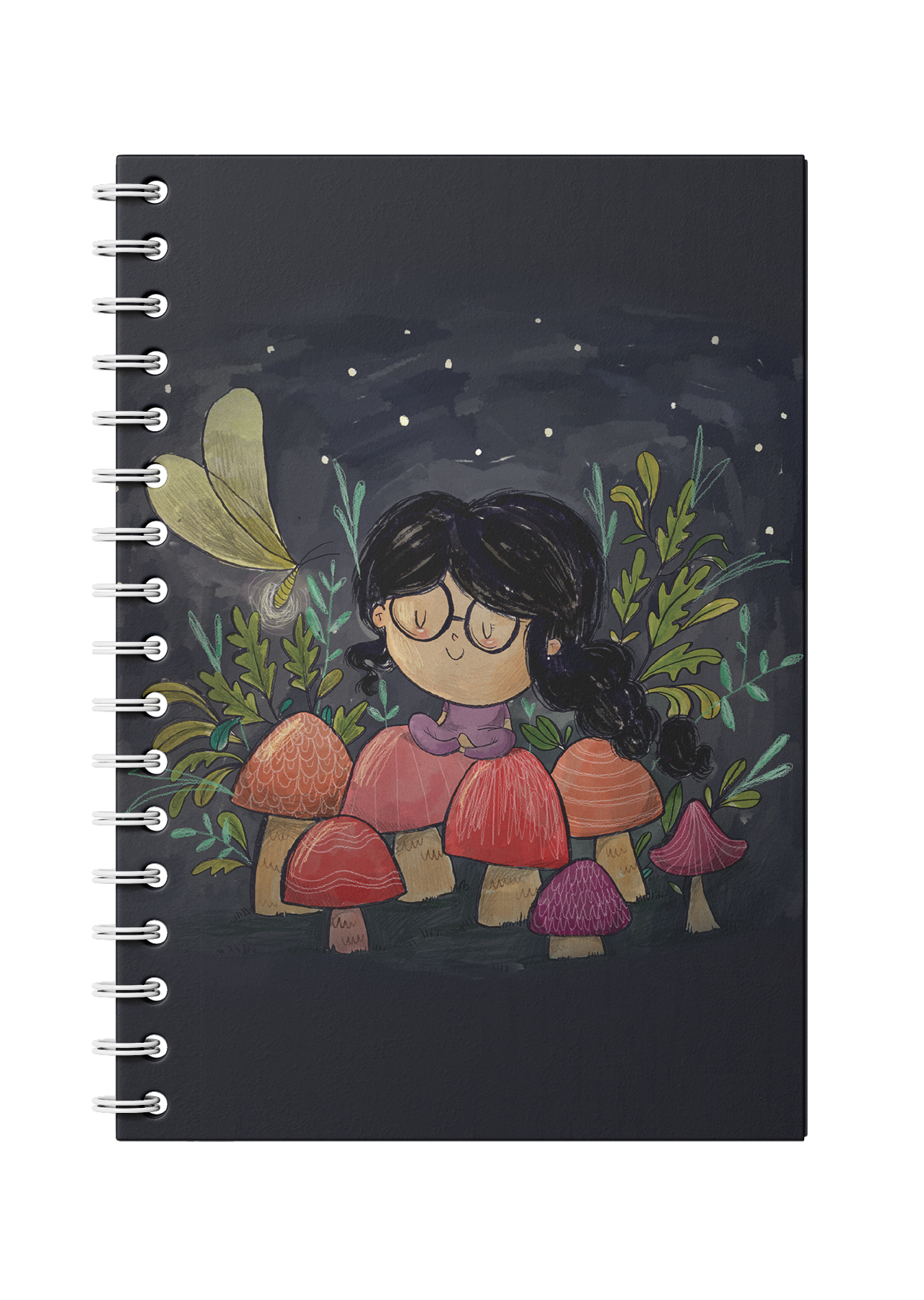 Mushroom Girl Notebook