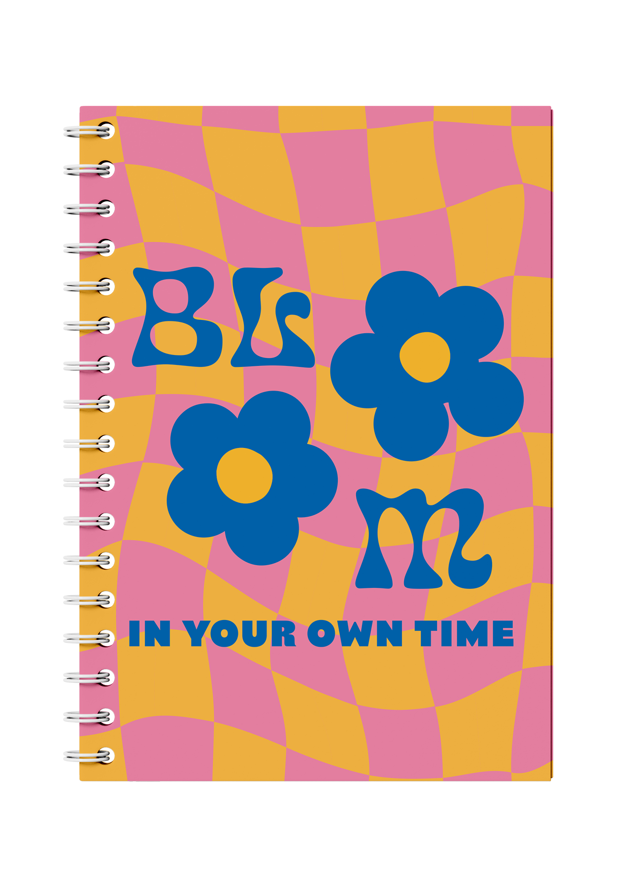 Bloom In Your Own Time Spiral Notebook