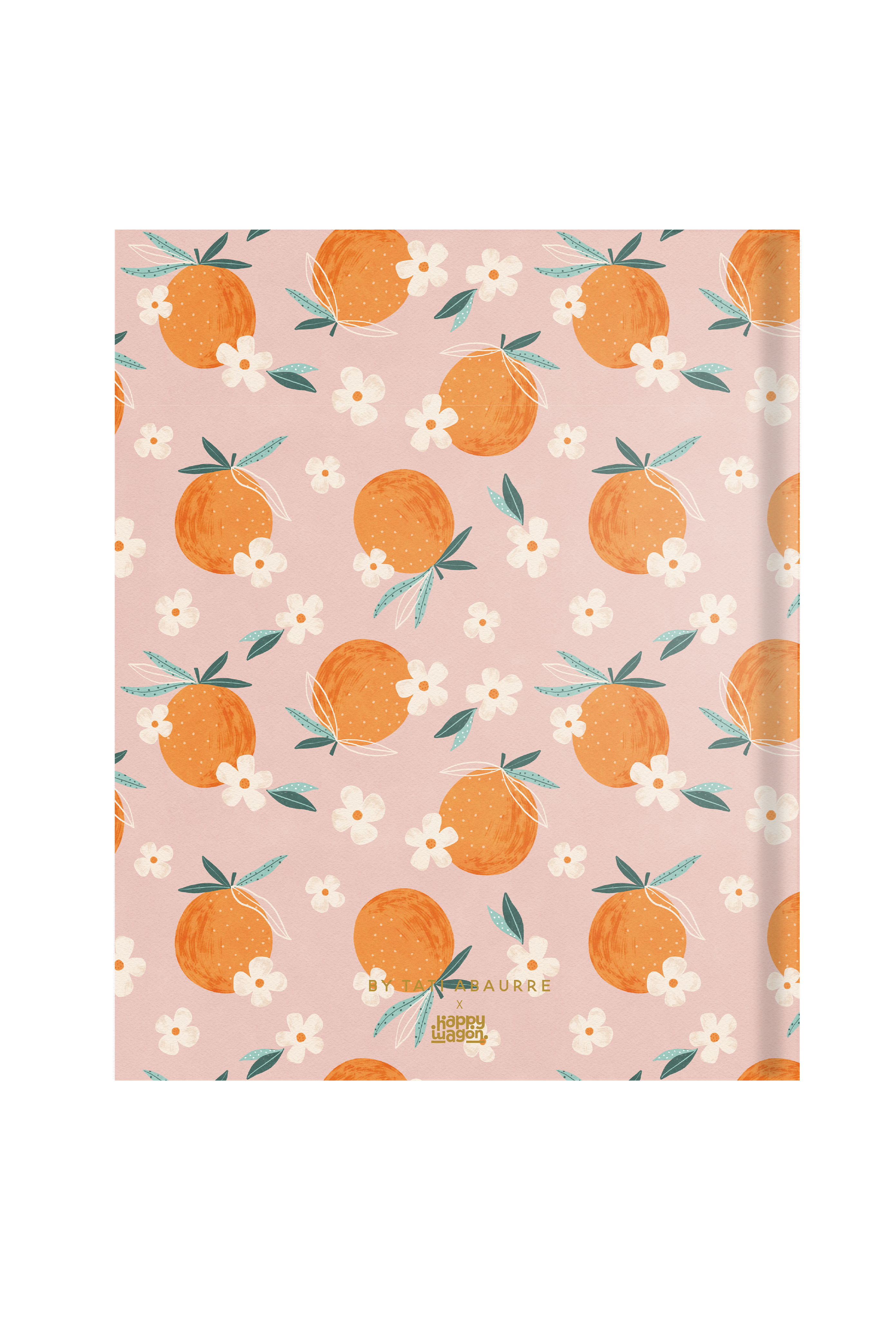 Oranges in Bloom  Hardbound Undated Planner