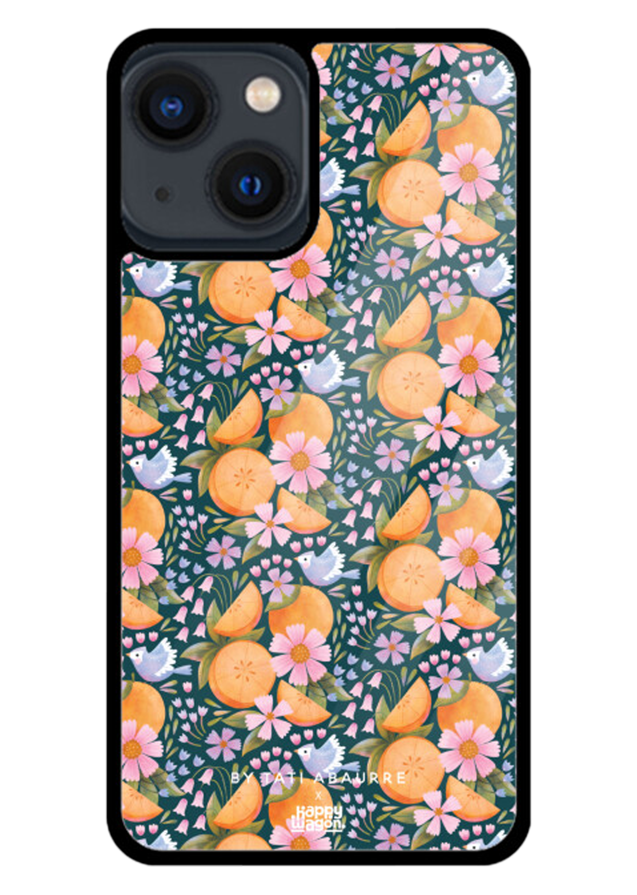 Oranges and Birds iPhone Cover