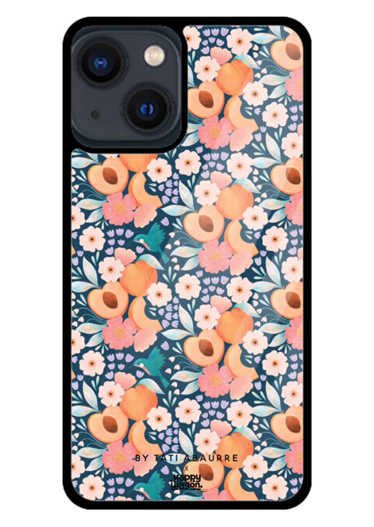 Peaches and Birds iPhone Cover