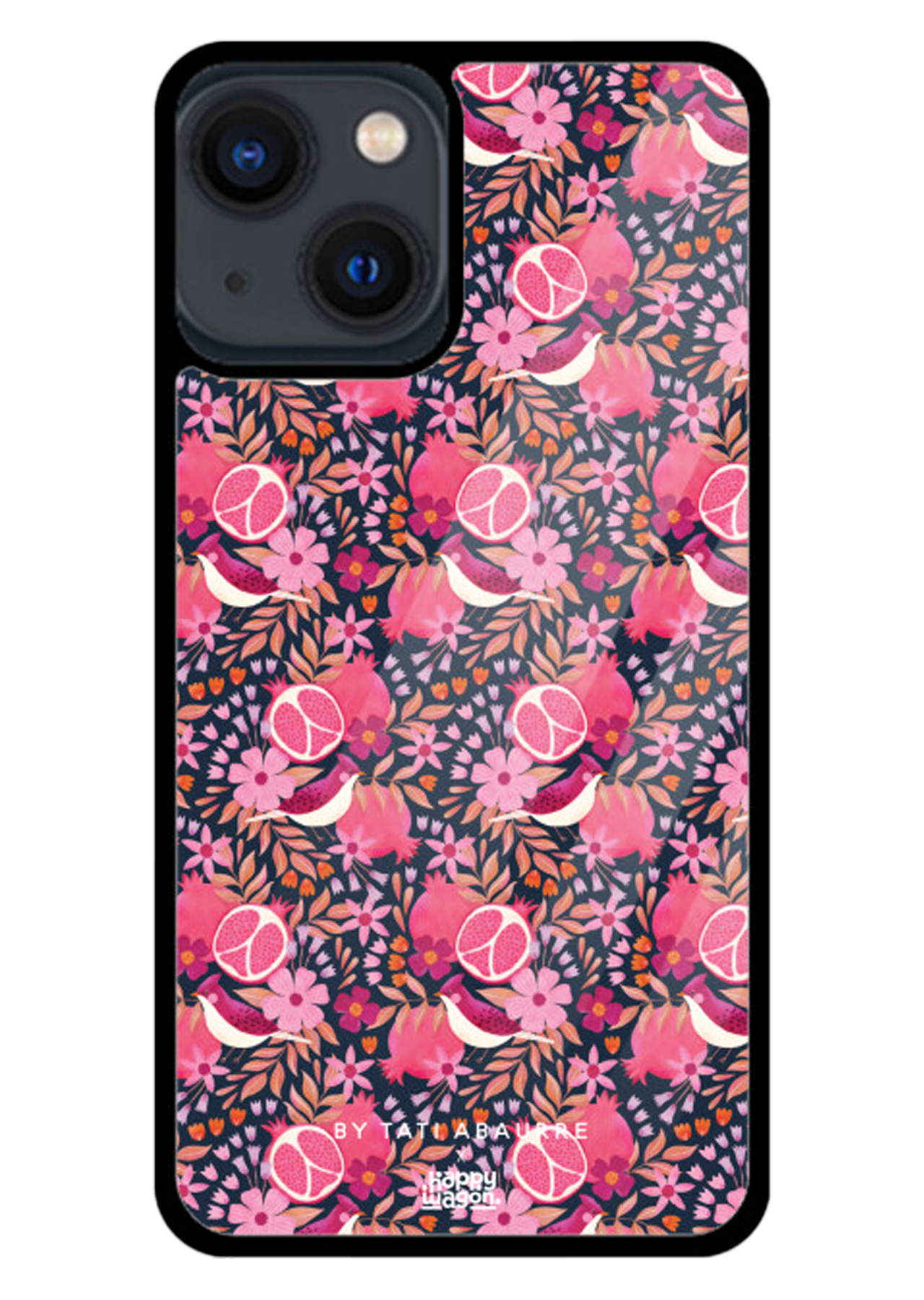 Pomegranate and Birds iPhone Cover