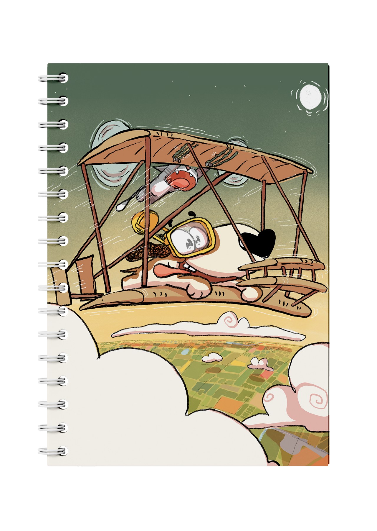 Pup's Sky Adventure Notebook