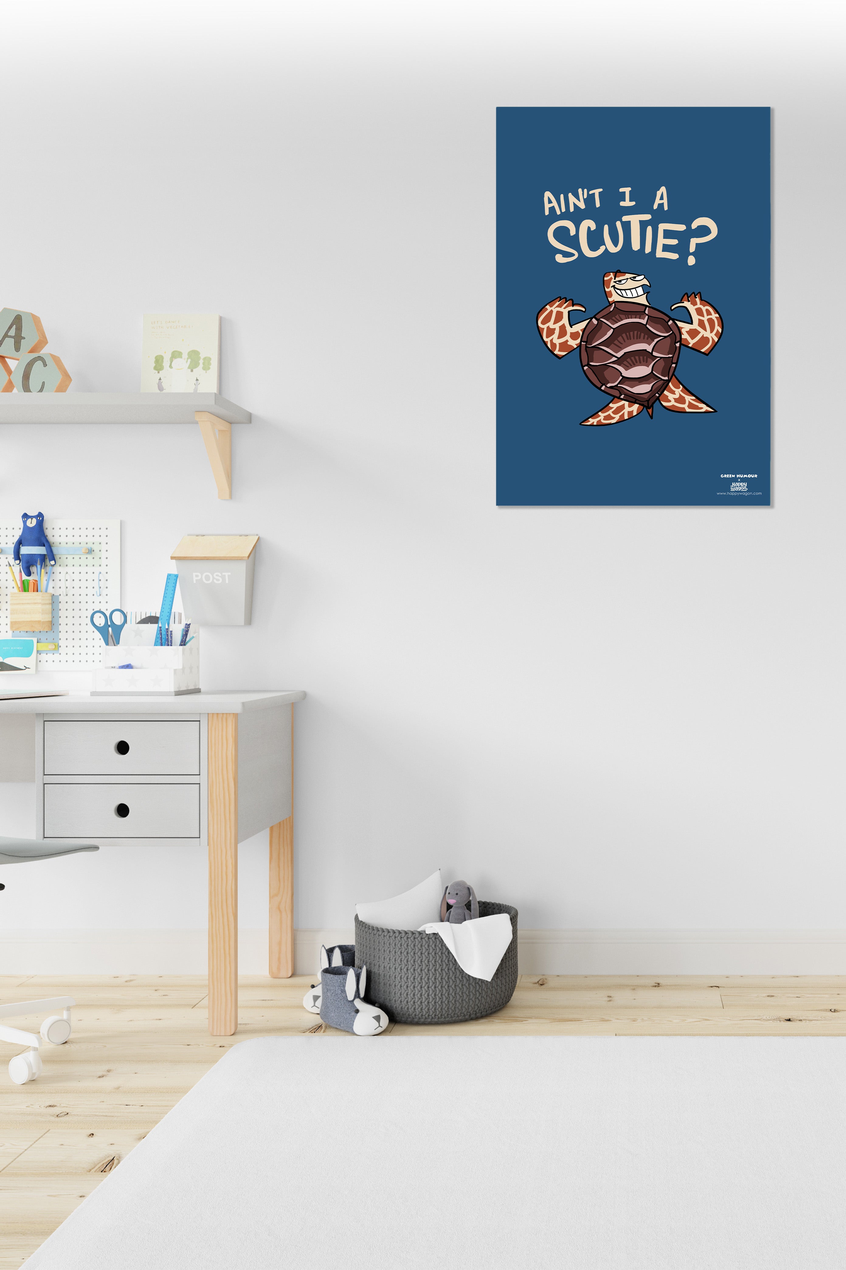 Scutie Non-Tearable Poster