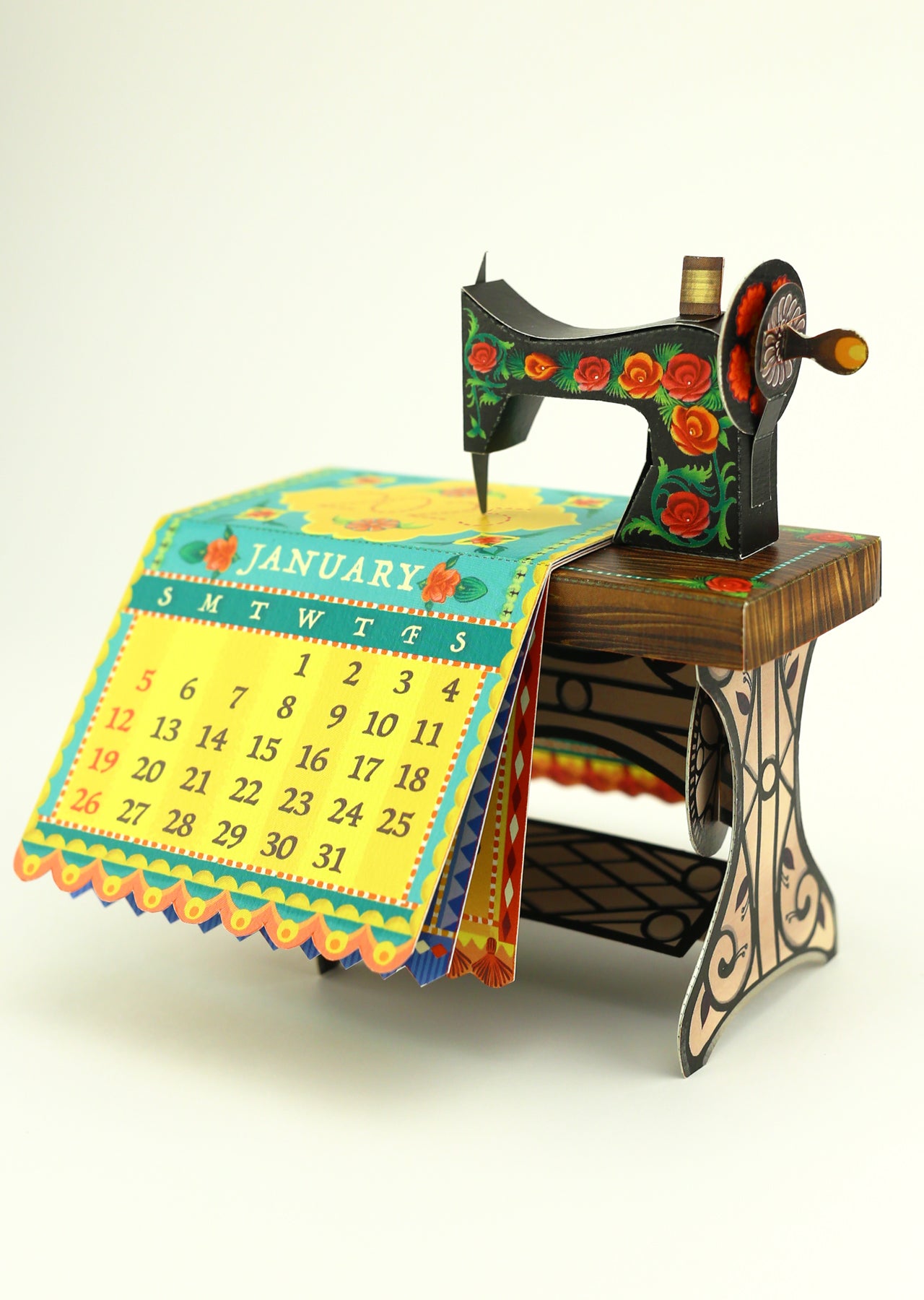 2025 DIY Mini Sewing Machine Calendar