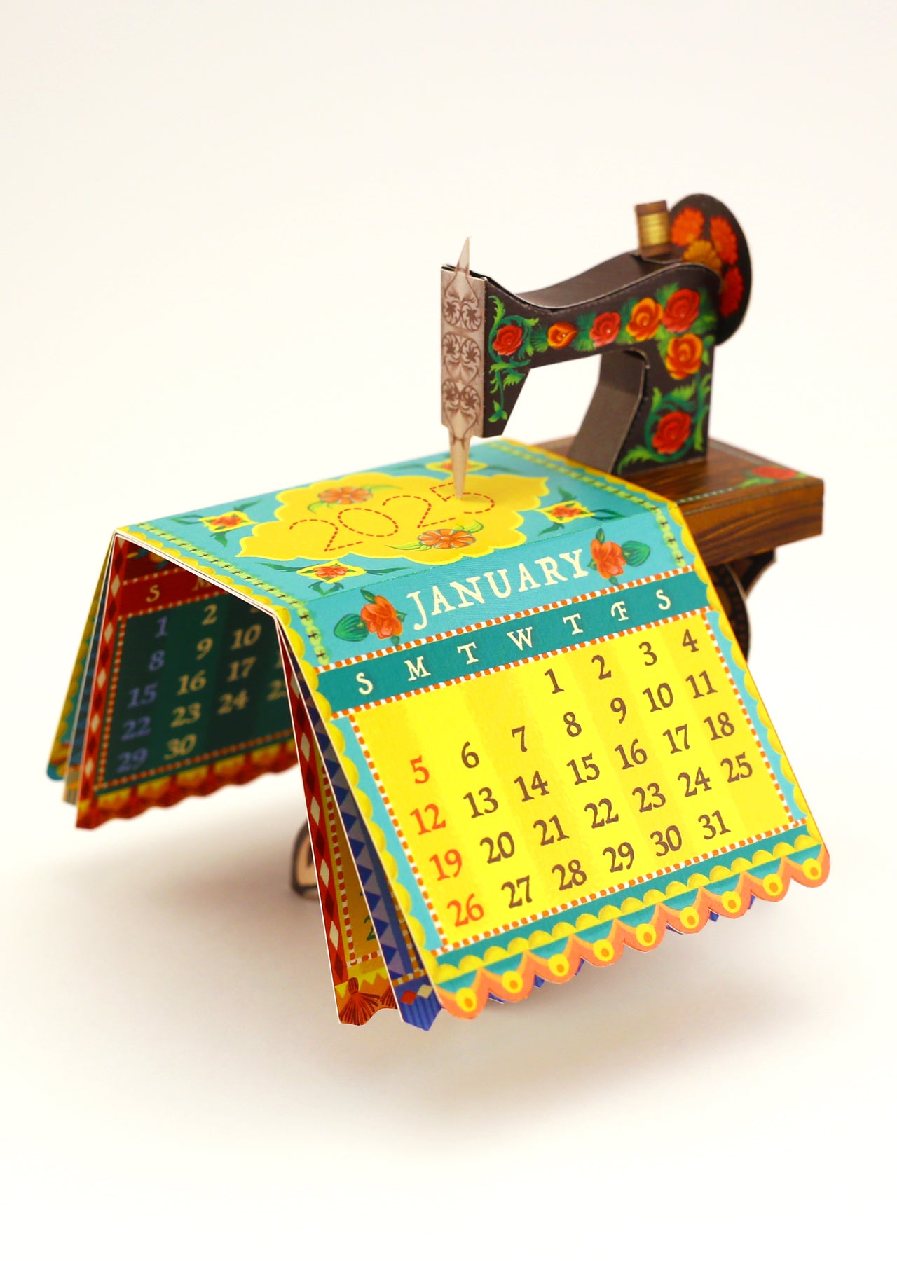 2025 DIY Mini Sewing Machine Calendar