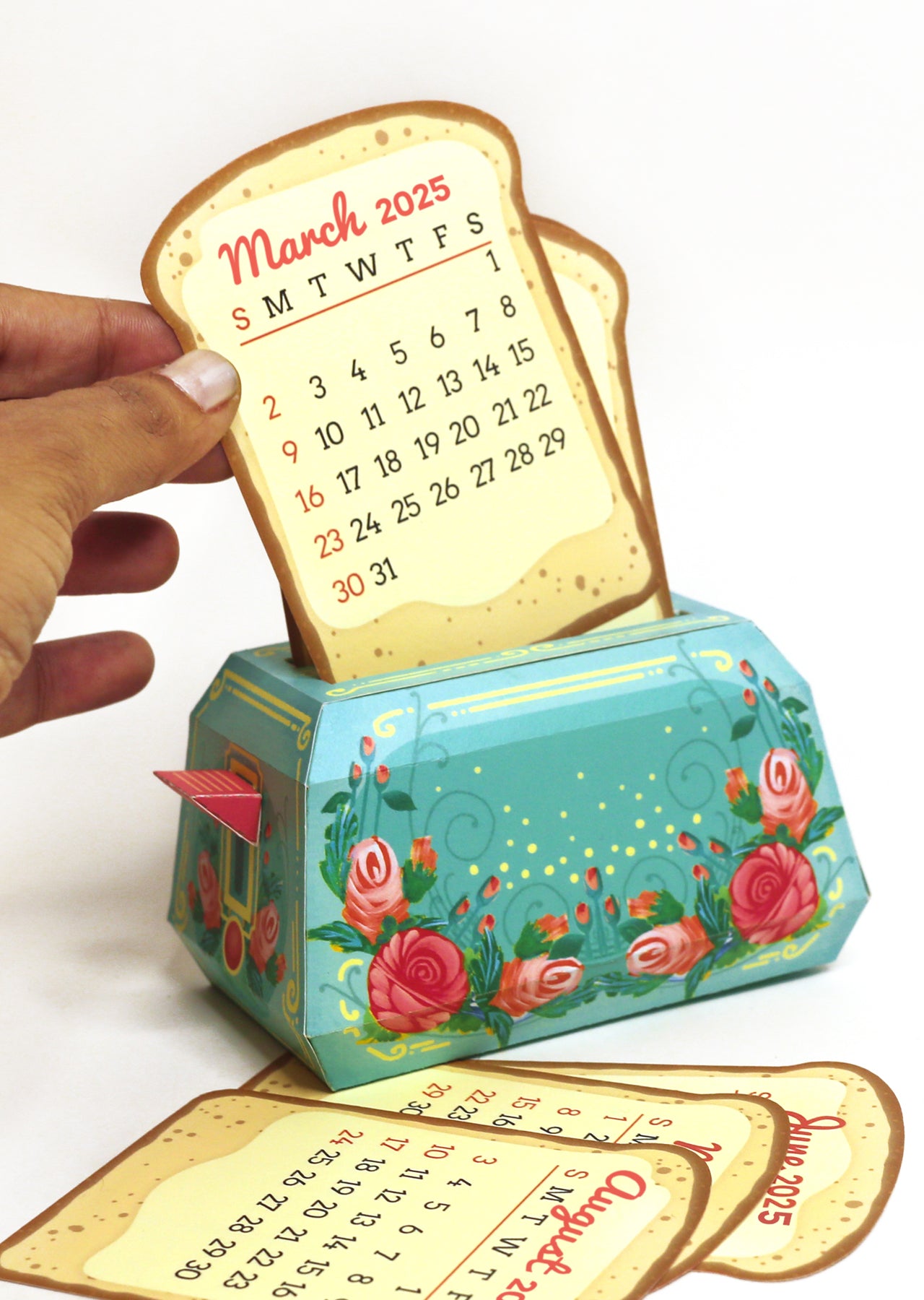 2025 DIY Little Toaster Calendar