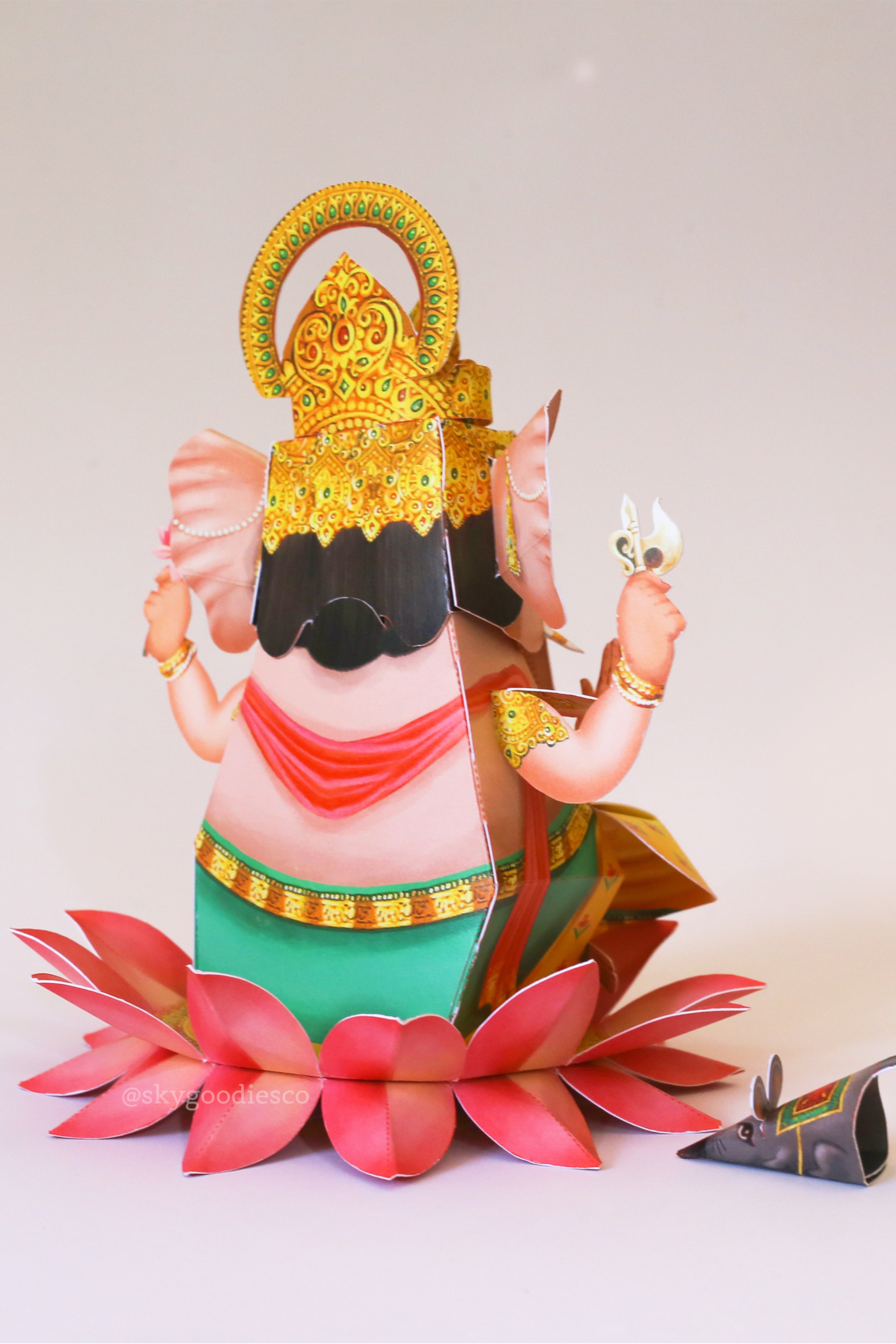 Ganesha DIY Paper Craft Kit