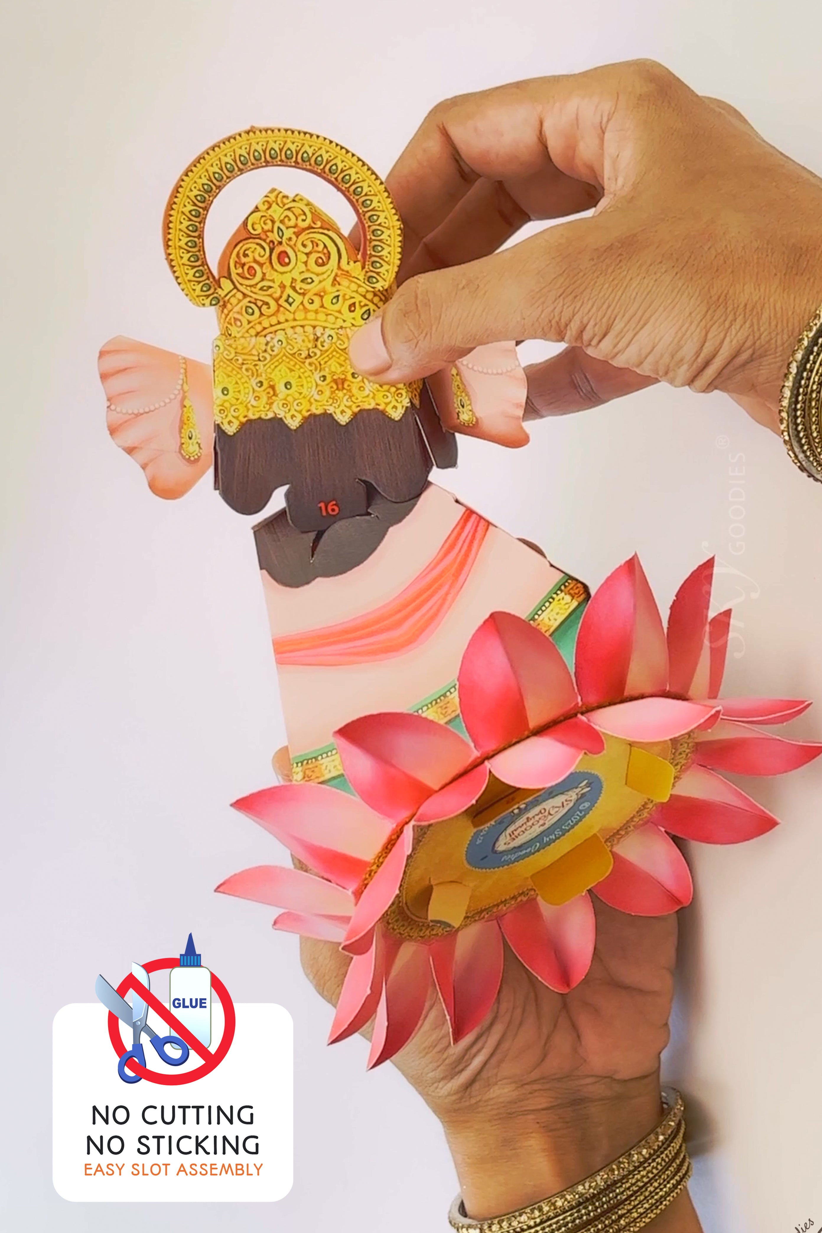 Ganesha DIY Paper Craft Kit