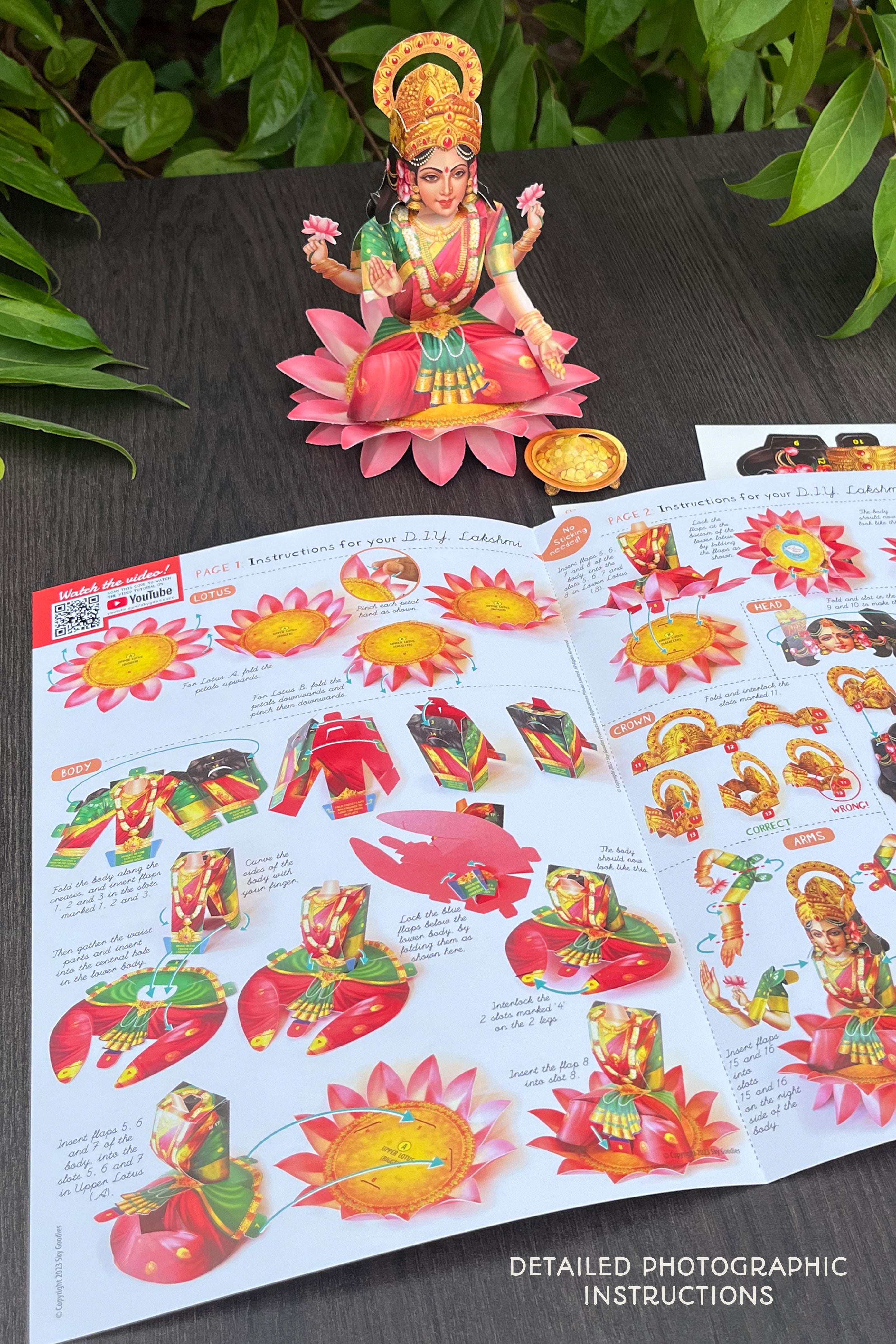 Lakshmi DIY Paper Craft Kit