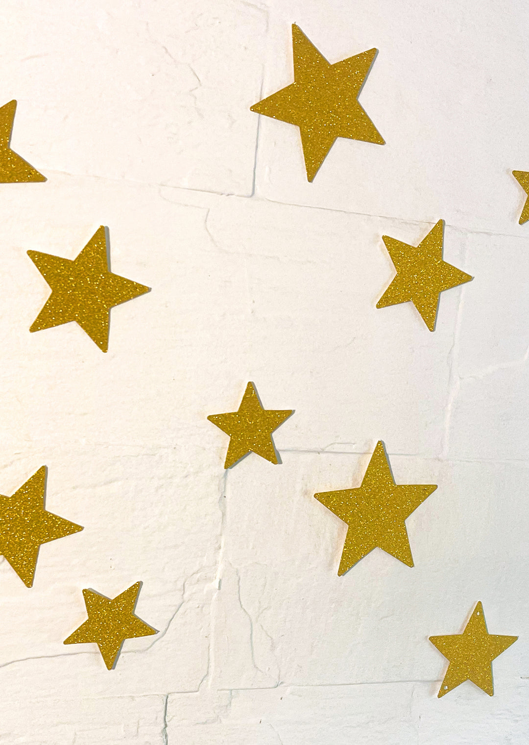 Golden Stars Paper Bunting