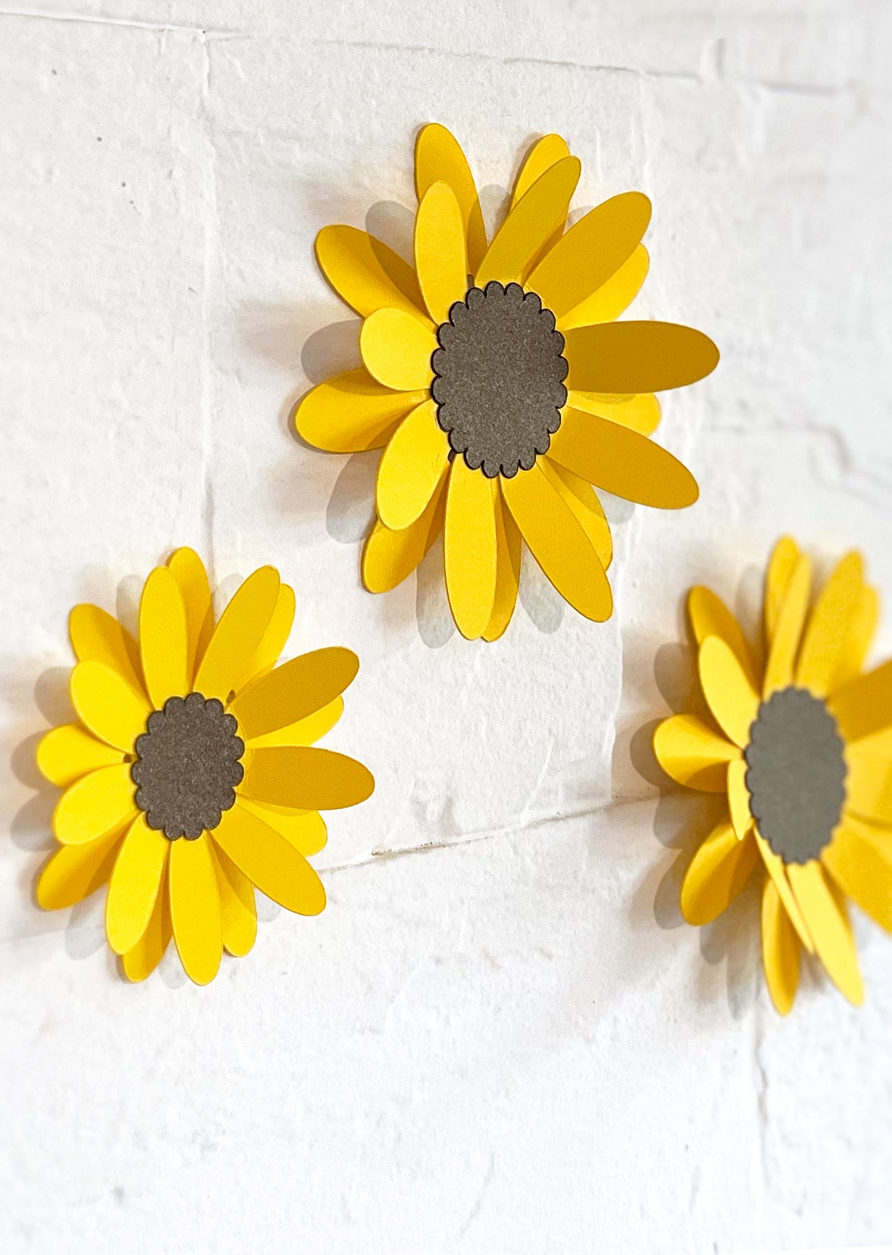 Yellow Sunflower Paper Bunting