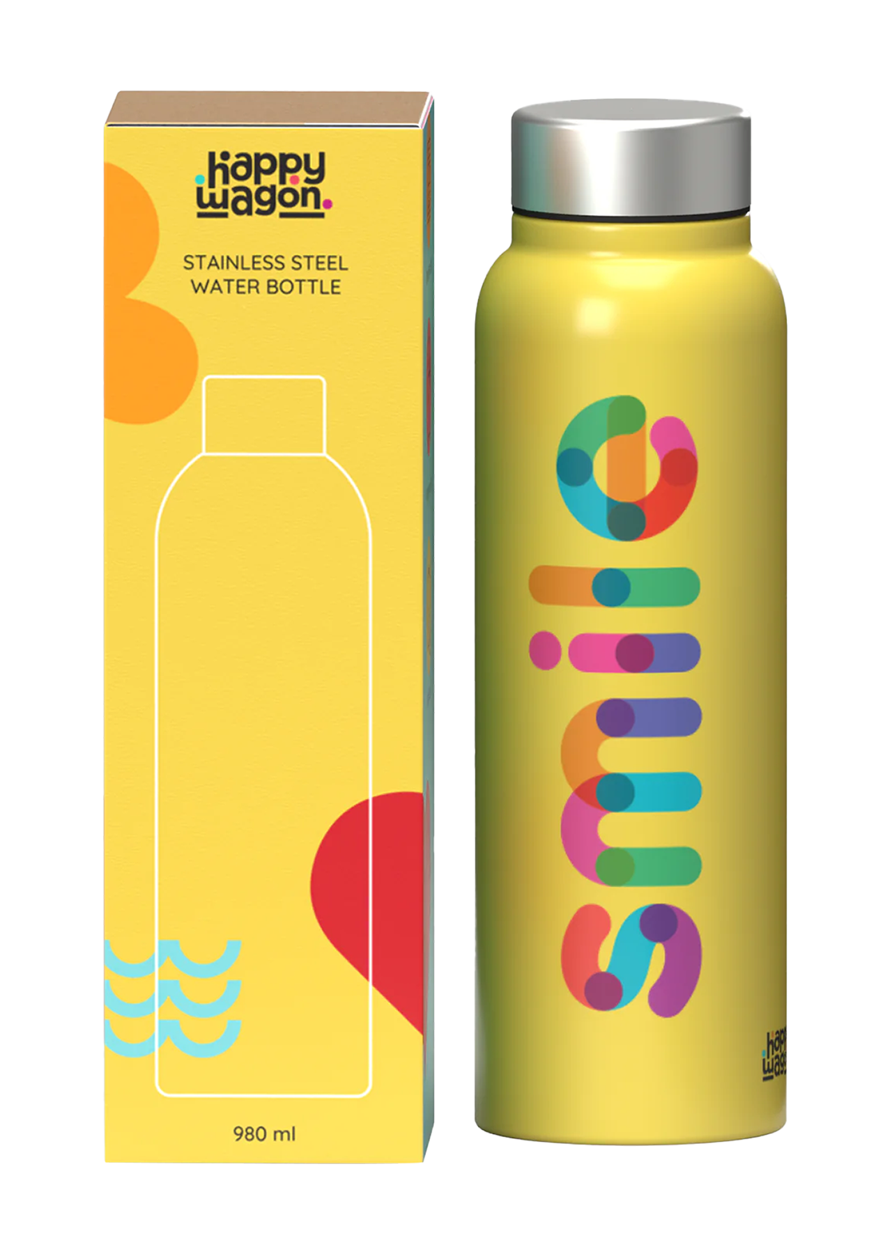 Smile Water Bottle 980ml