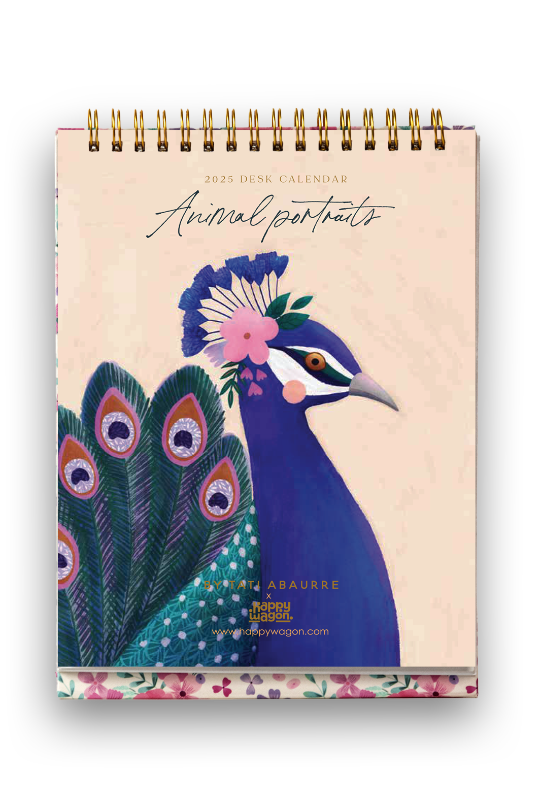 2025 Animal Portrait Desk Calendar