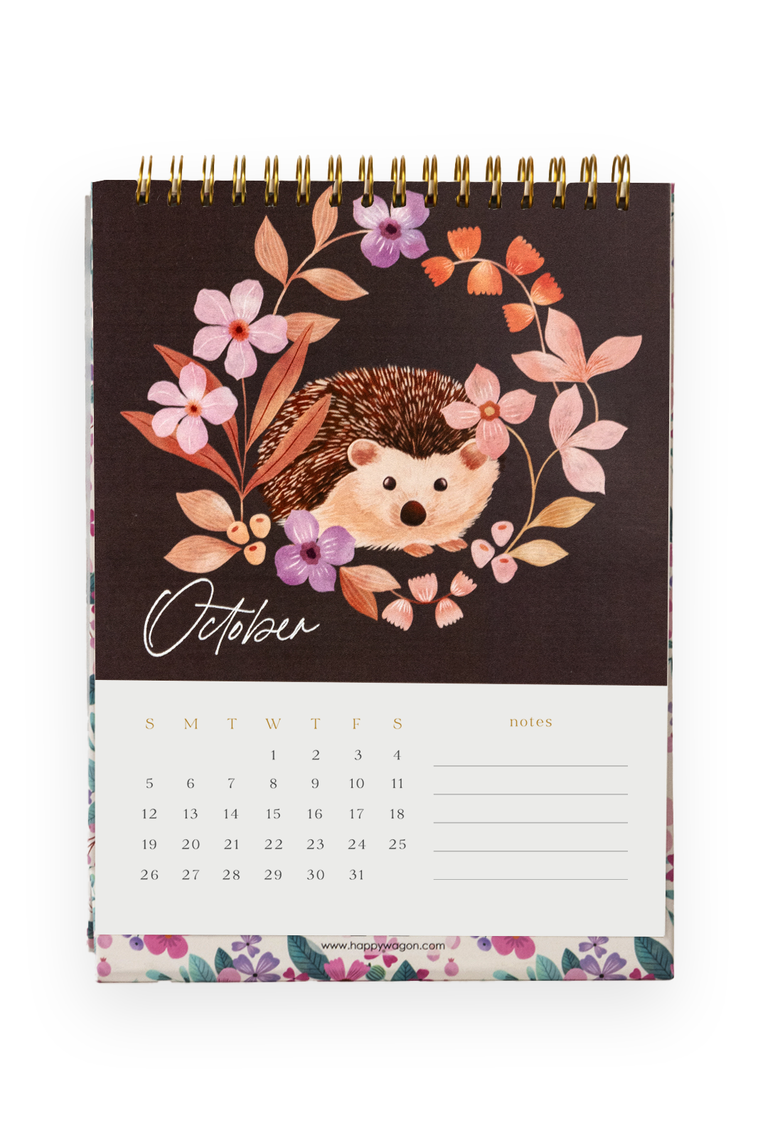 2025 Animal Portrait Desk Calendar