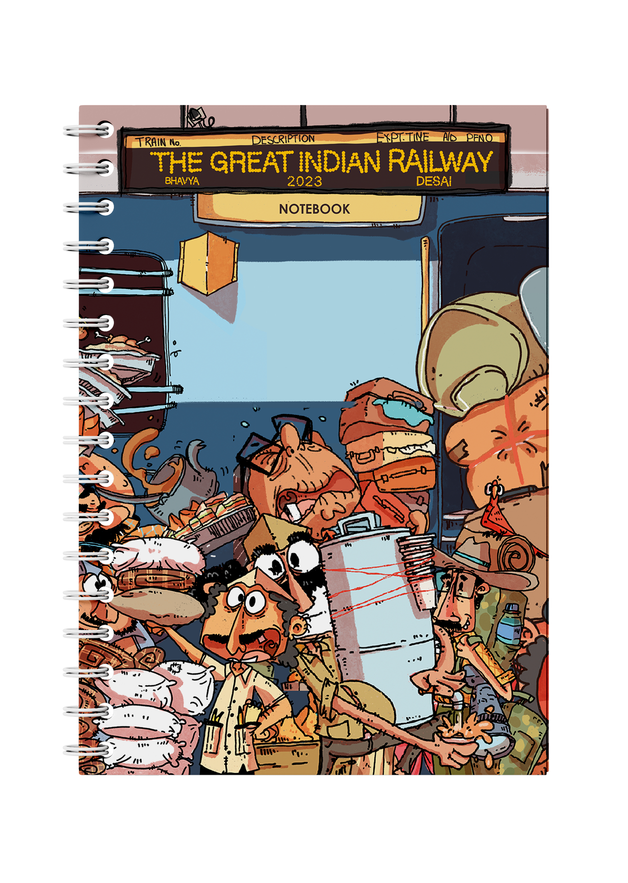 The Great Indian Railway Notebook