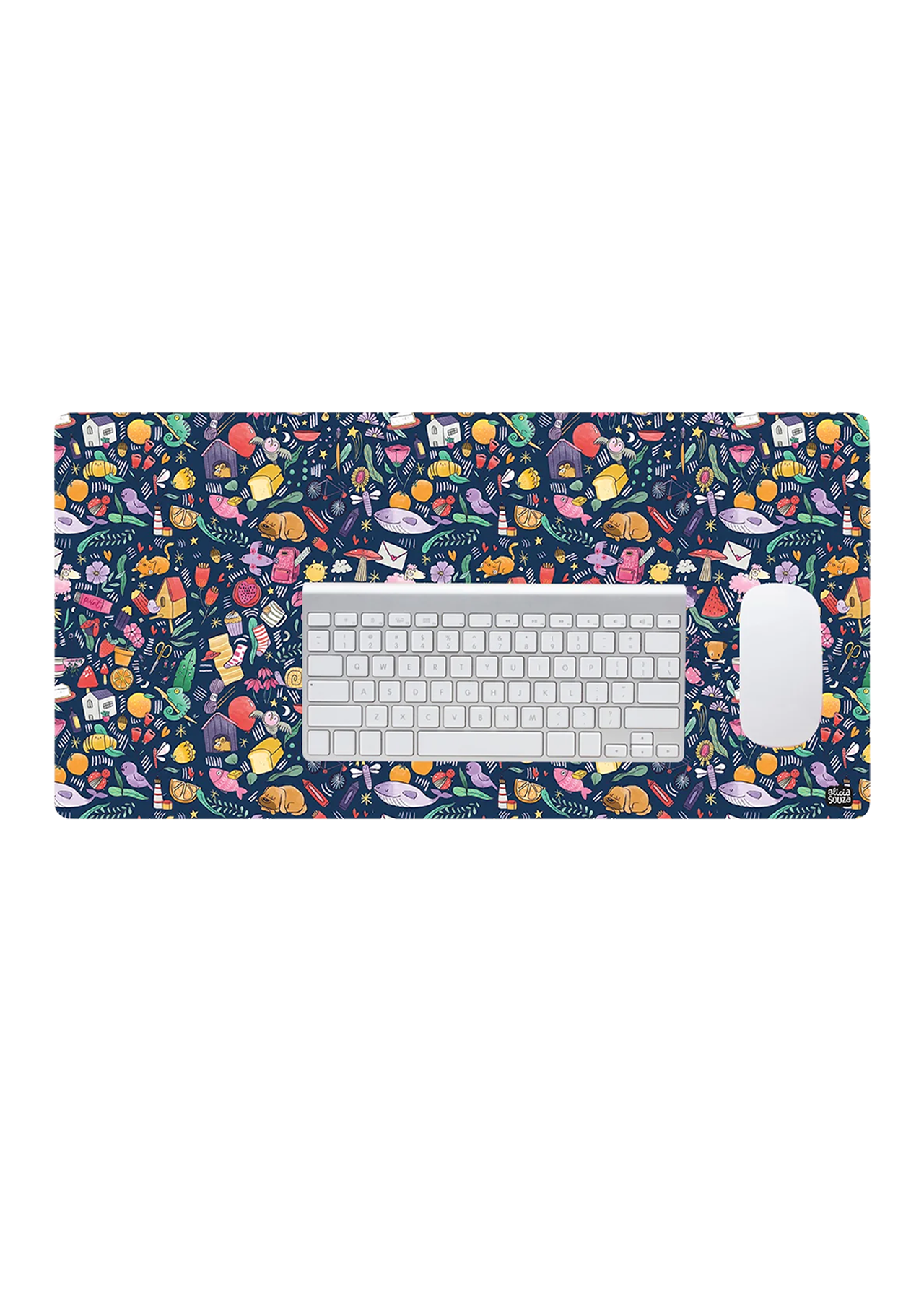 Wonderful World Desk Mat