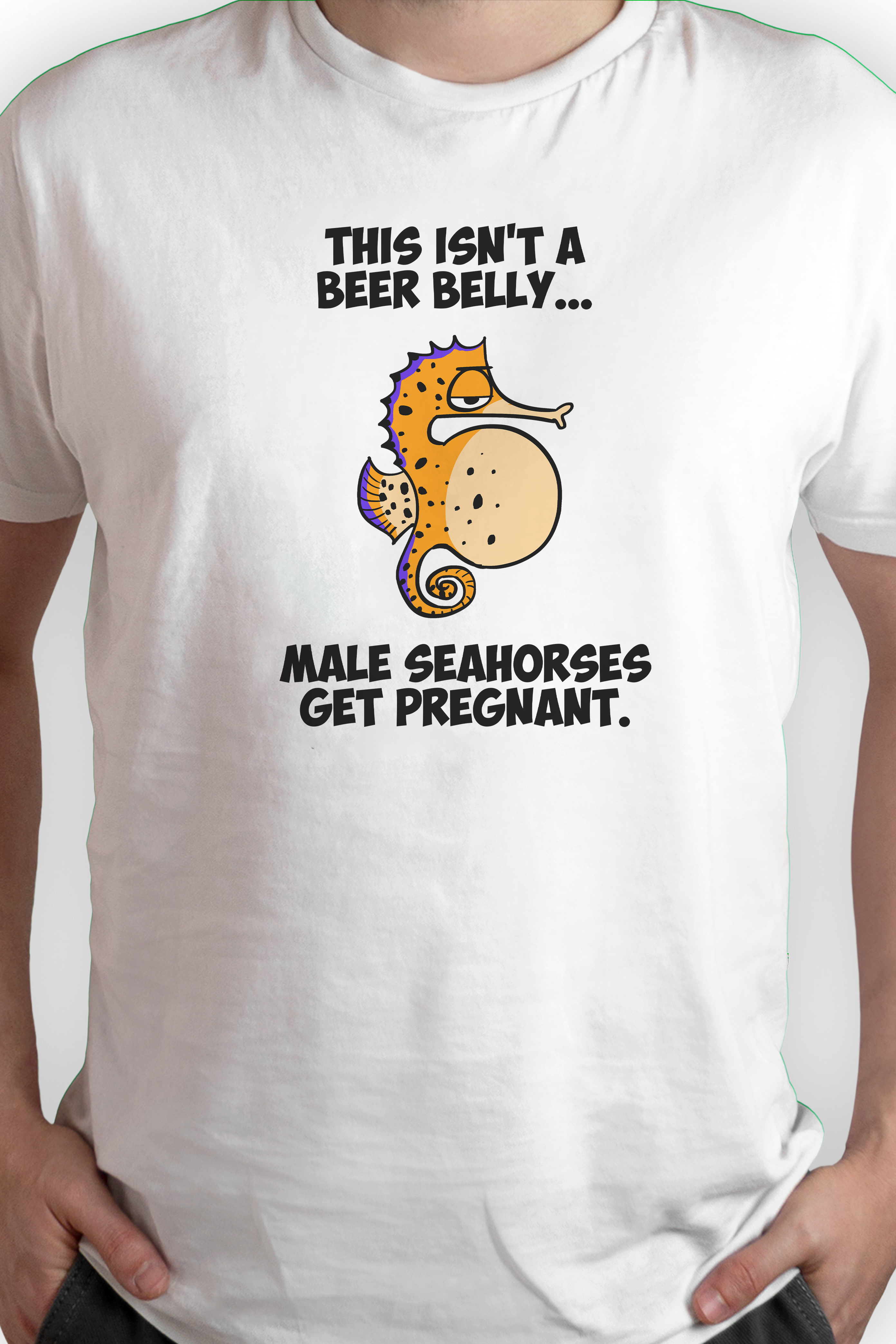 Pregnant Seahorses T-Shirt