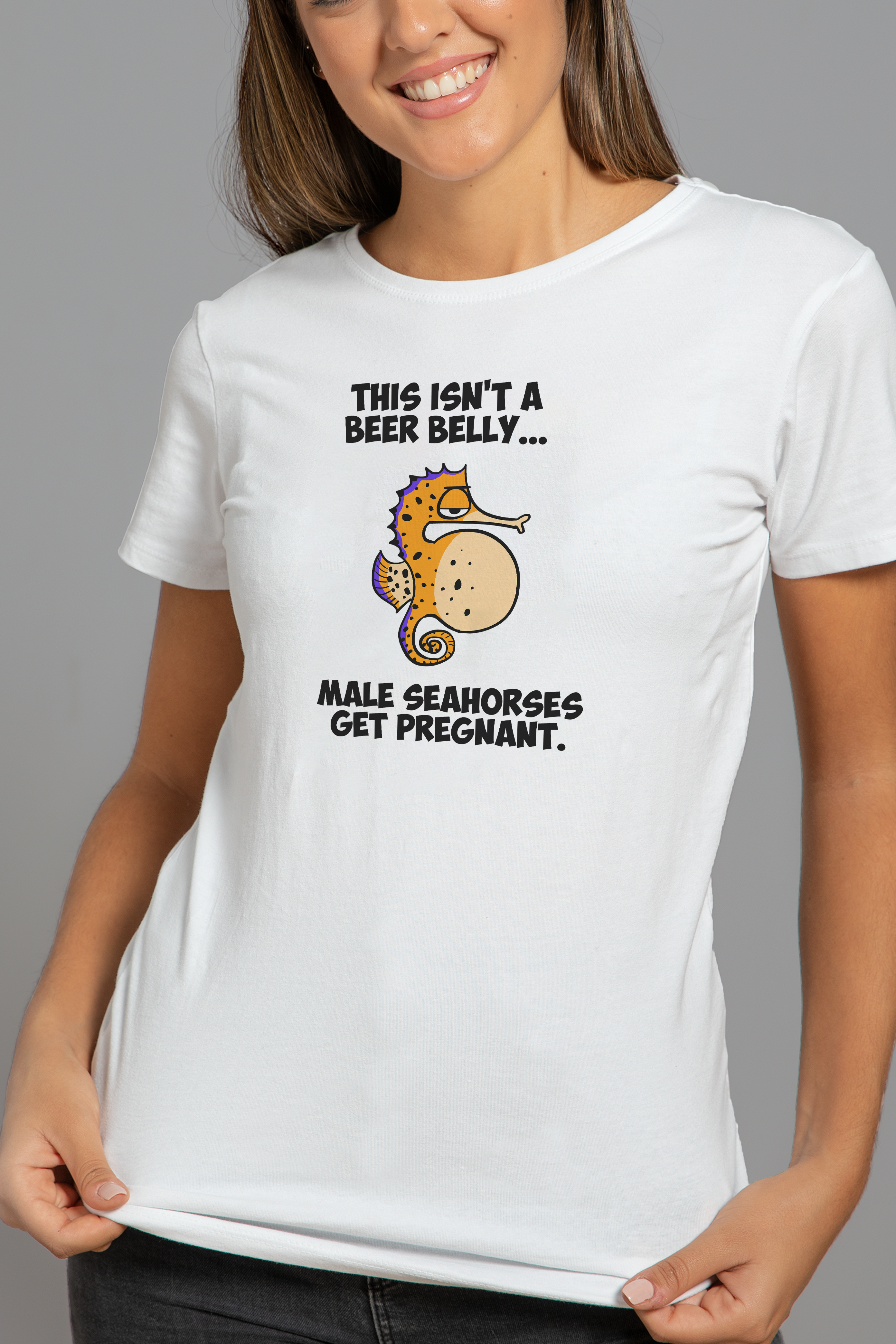 Pregnant Seahorses T-Shirt