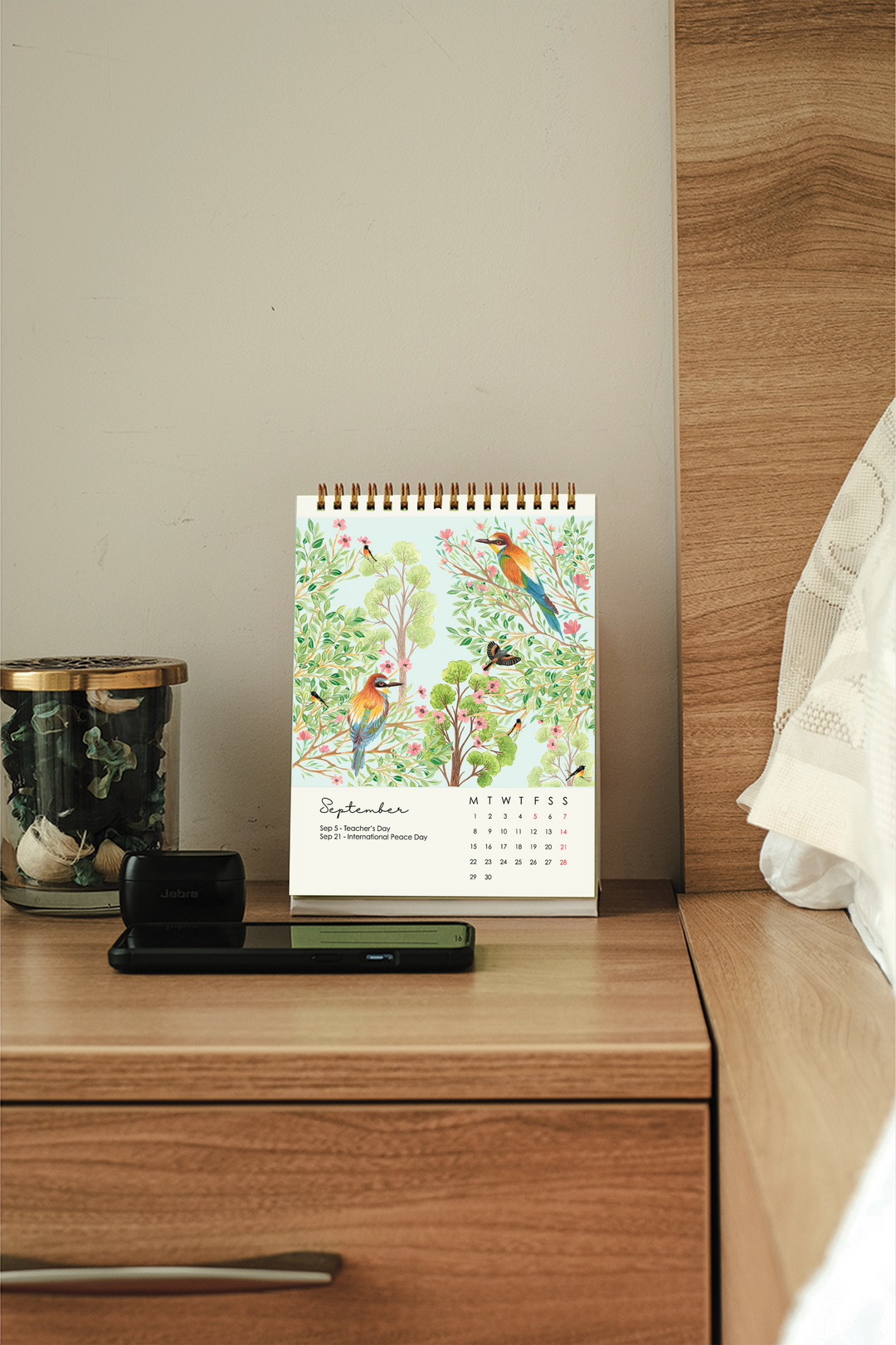 2025 Aranya Desk Calendar