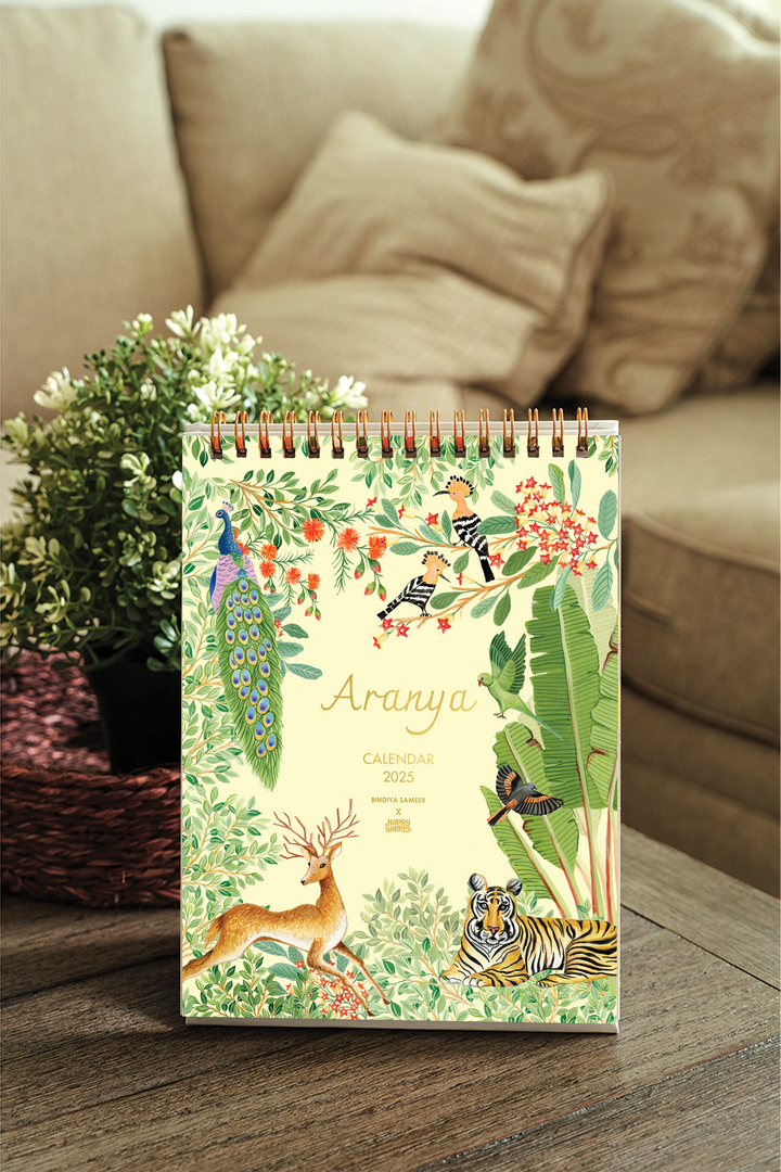 2025 Aranya Desk Calendar