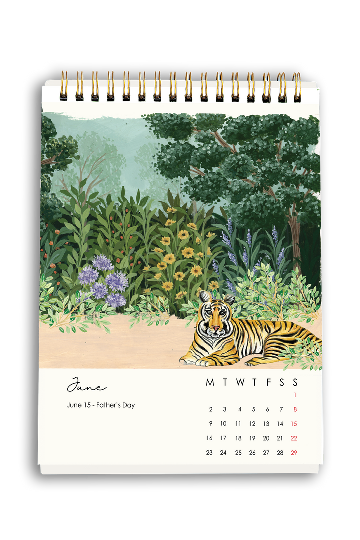 2025 Aranya Desk Calendar