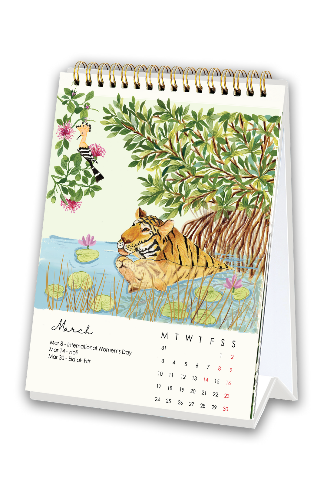 2025 Aranya Desk Calendar